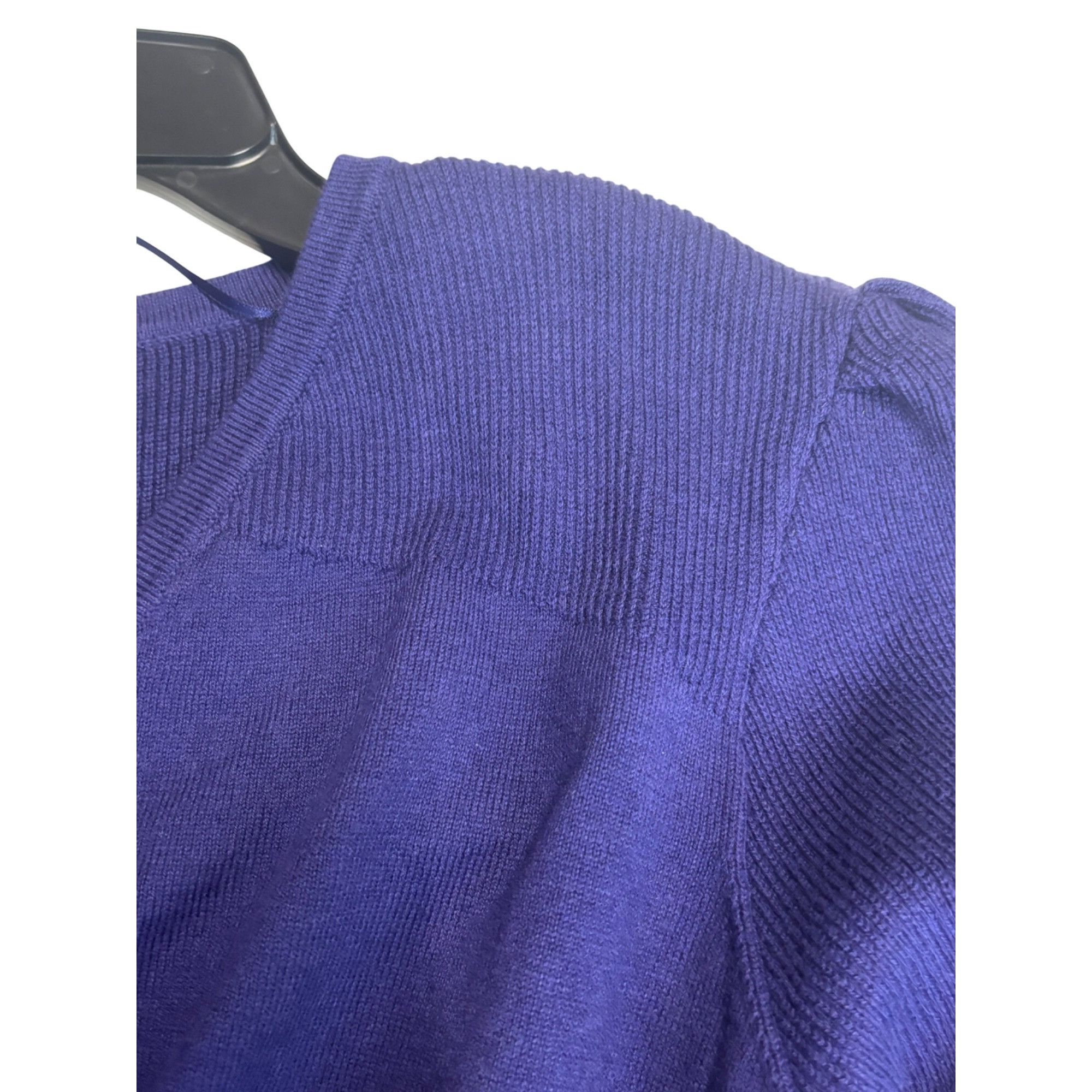 Other Style & Co Pleated-Sleeve Tunic Sweater, Midnight Iris, S Size S / US 4 / IT 40 - 13 Thumbnail
