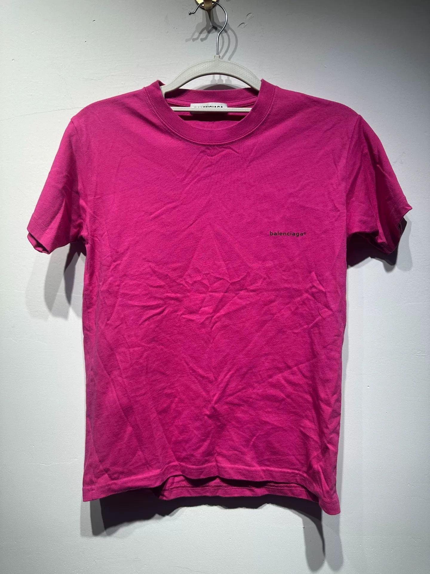 Balenciaga Balenciaga Retro Pink T-Shirt S Women Size S / US 4 / IT 40 - 1 Thumbnail