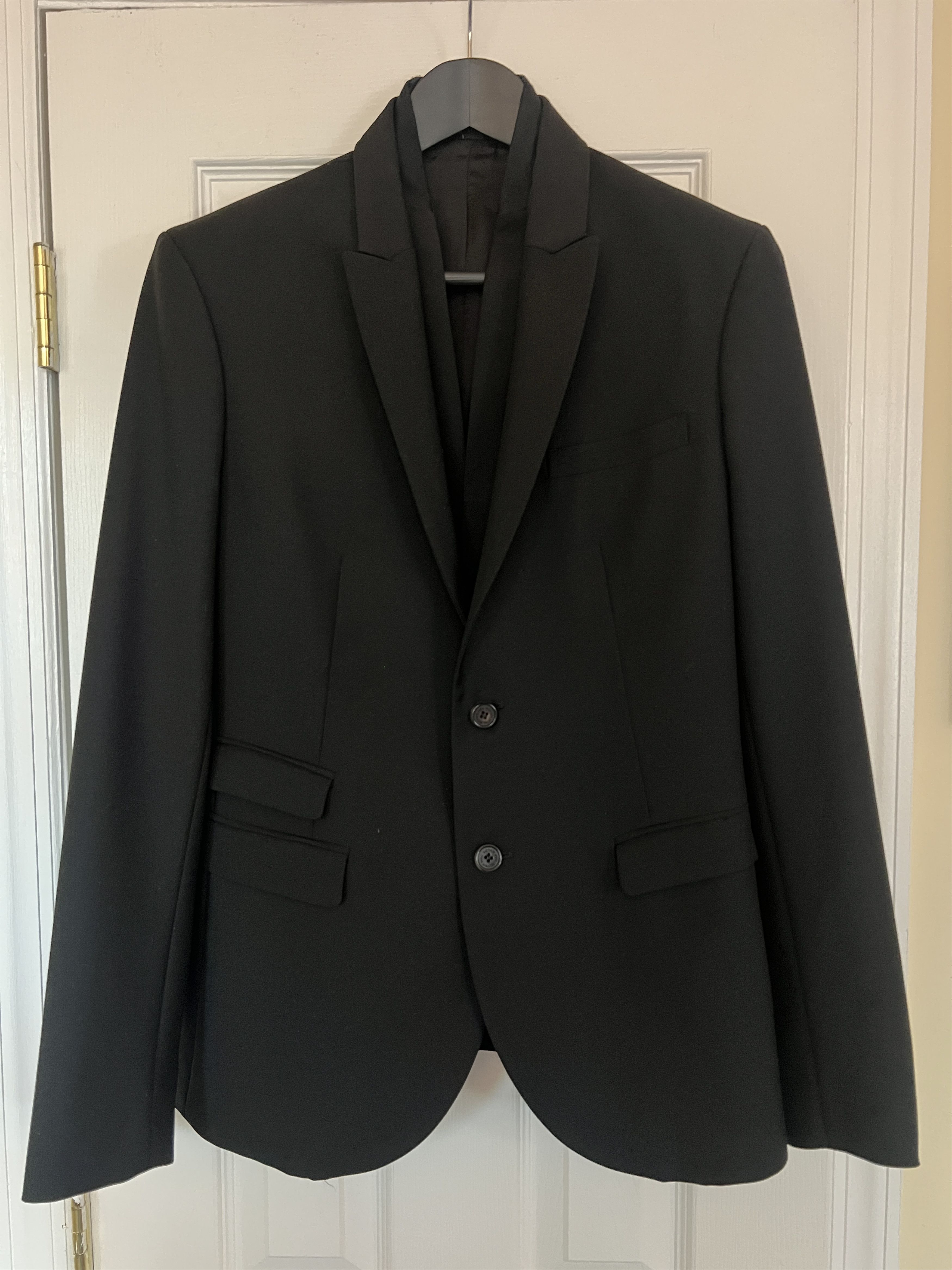 Neil Barrett 2 Button Suit W/Mock Vest Size 46S - 1 Thumbnail
