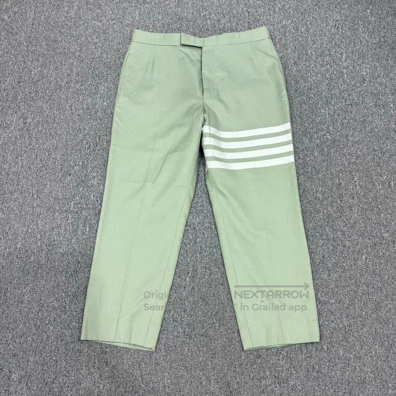 Thom Browne Thom Browne size 2 Light green straight dress pants Size 38R - 1 Thumbnail