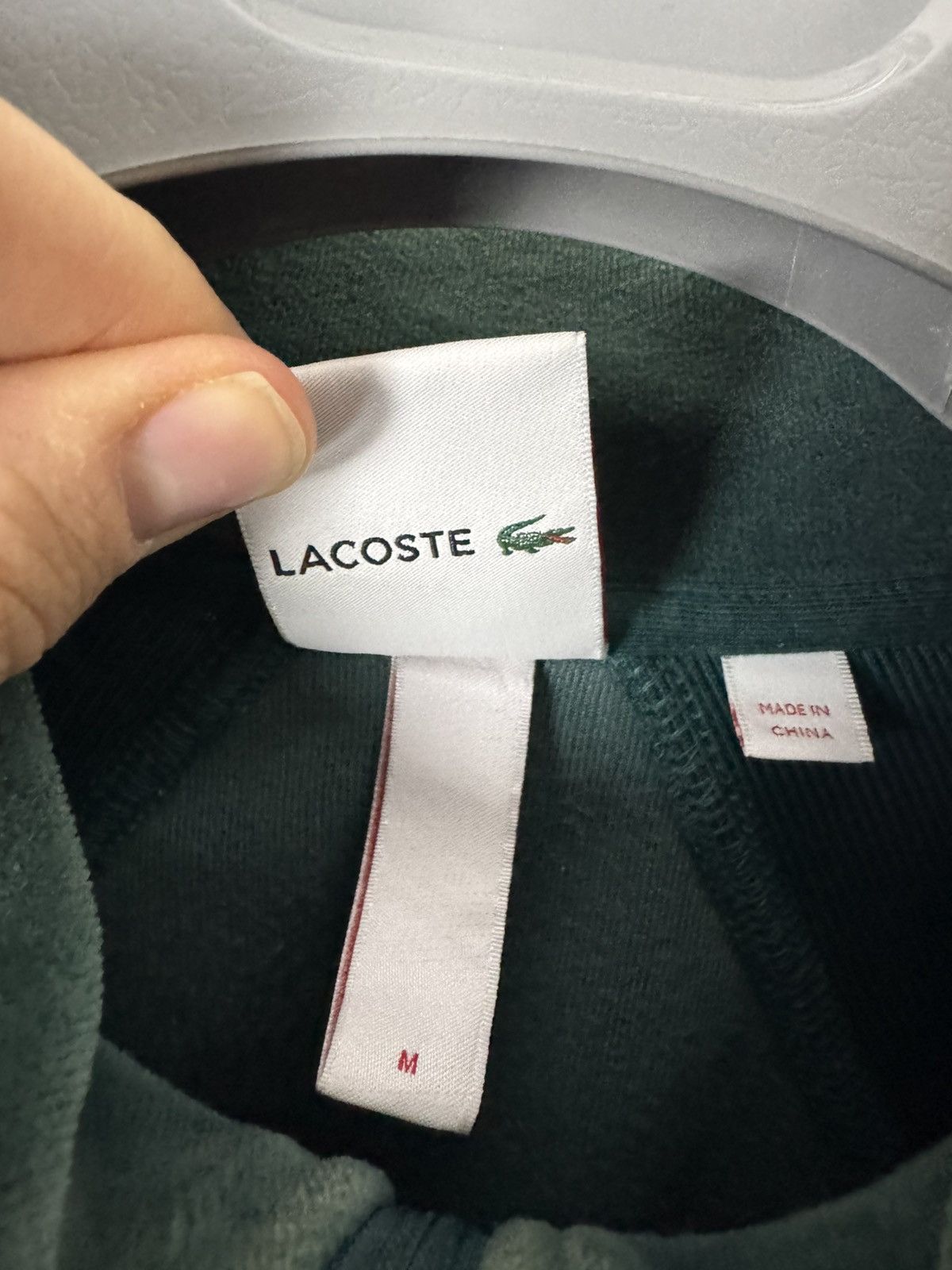 Lacoste × Supreme Supreme Lacoste 1/4 Zip Streetwear Rare Sweater Sweatshirt Size US M / EU 48-50 / 2 - 5 Thumbnail