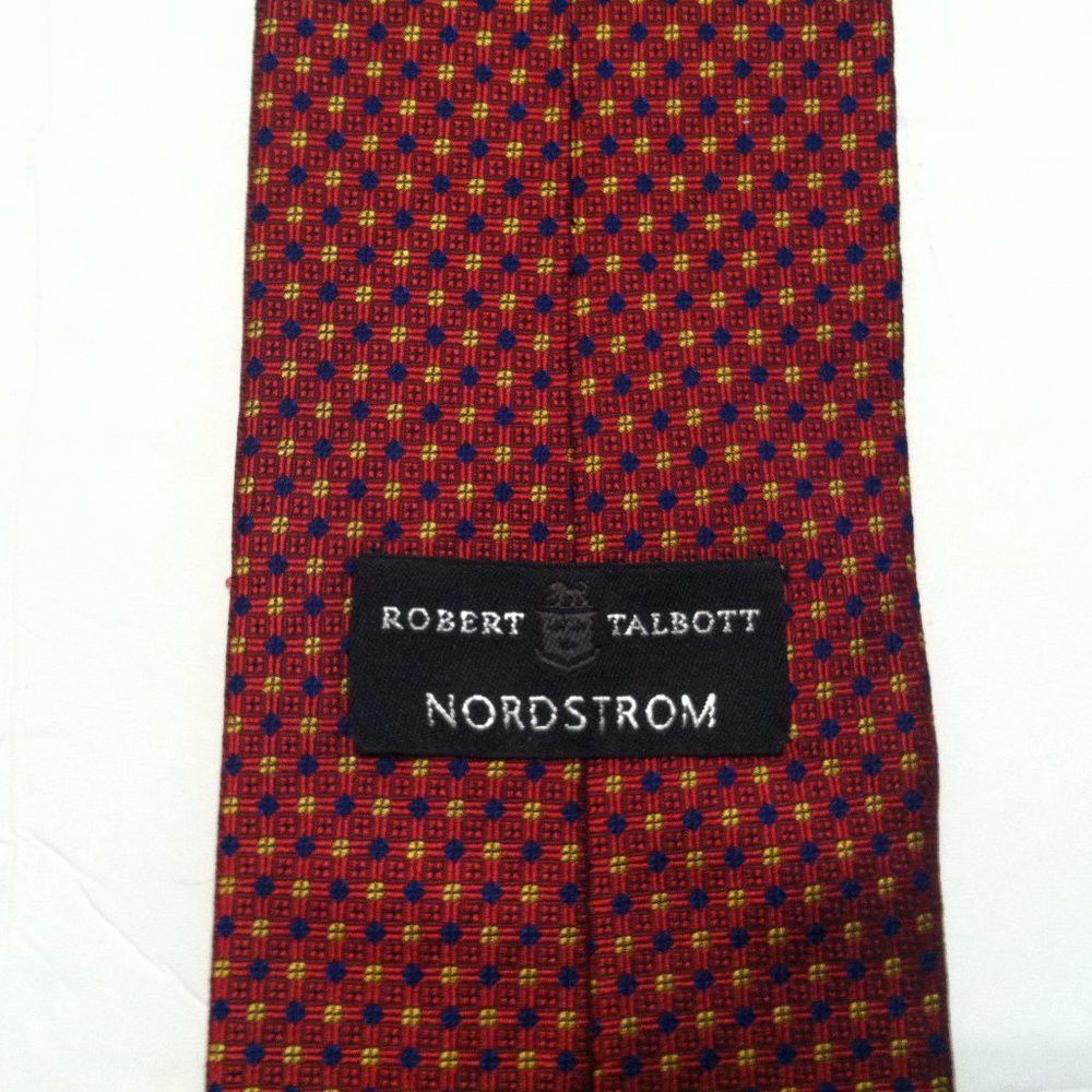 Robert Talbott ROBERT TALBOTT FOR NORDSTROM MEN'S SILK TIE WIDTH: 3 3/4" Size ONE SIZE - 6 Thumbnail
