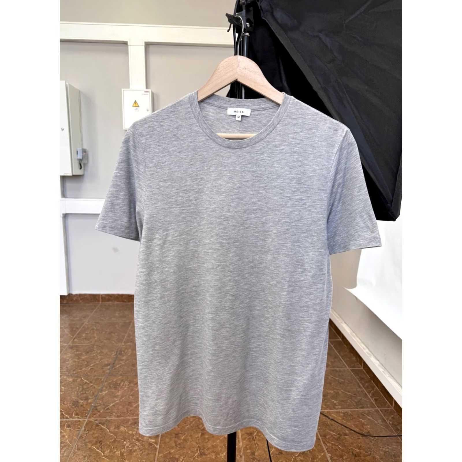 Reiss Reiss Luxury T-Shirt Retro Hype Y2K Gray M Mens Shirt Size US M / EU 48-50 / 2 - 2 Thumbnail