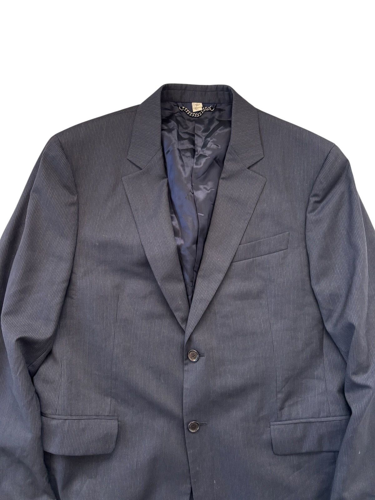 Burberry Burberry Stripe Wool Suit Size 54L - 5 Thumbnail