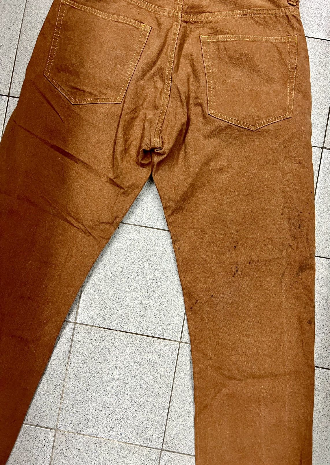 Vintage Vintage 80s Unbranded Worker Pants Size US 34 / EU 50 - 10 Thumbnail