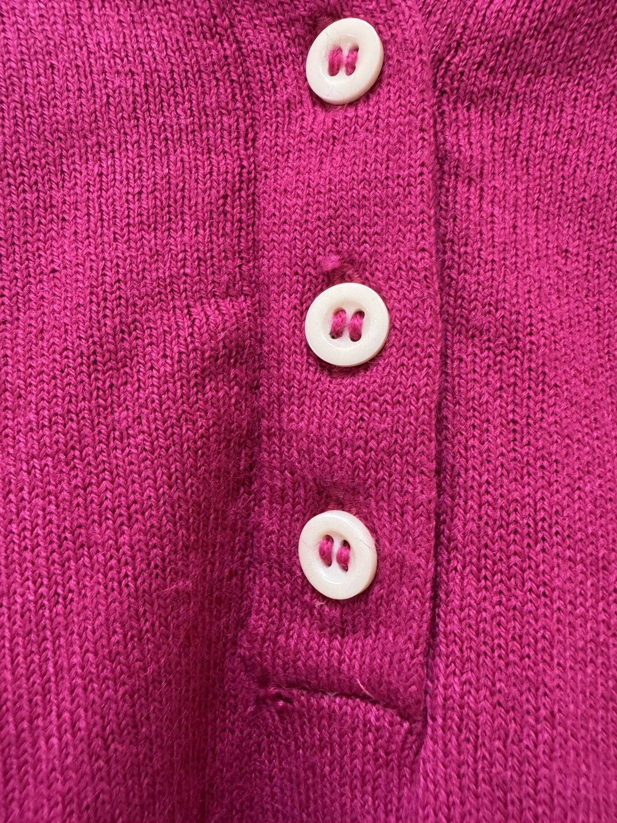 Vintage Society hot pink M women’s vintage sweater so soft pullover Size M / US 6-8 / IT 42-44 - 3 Thumbnail