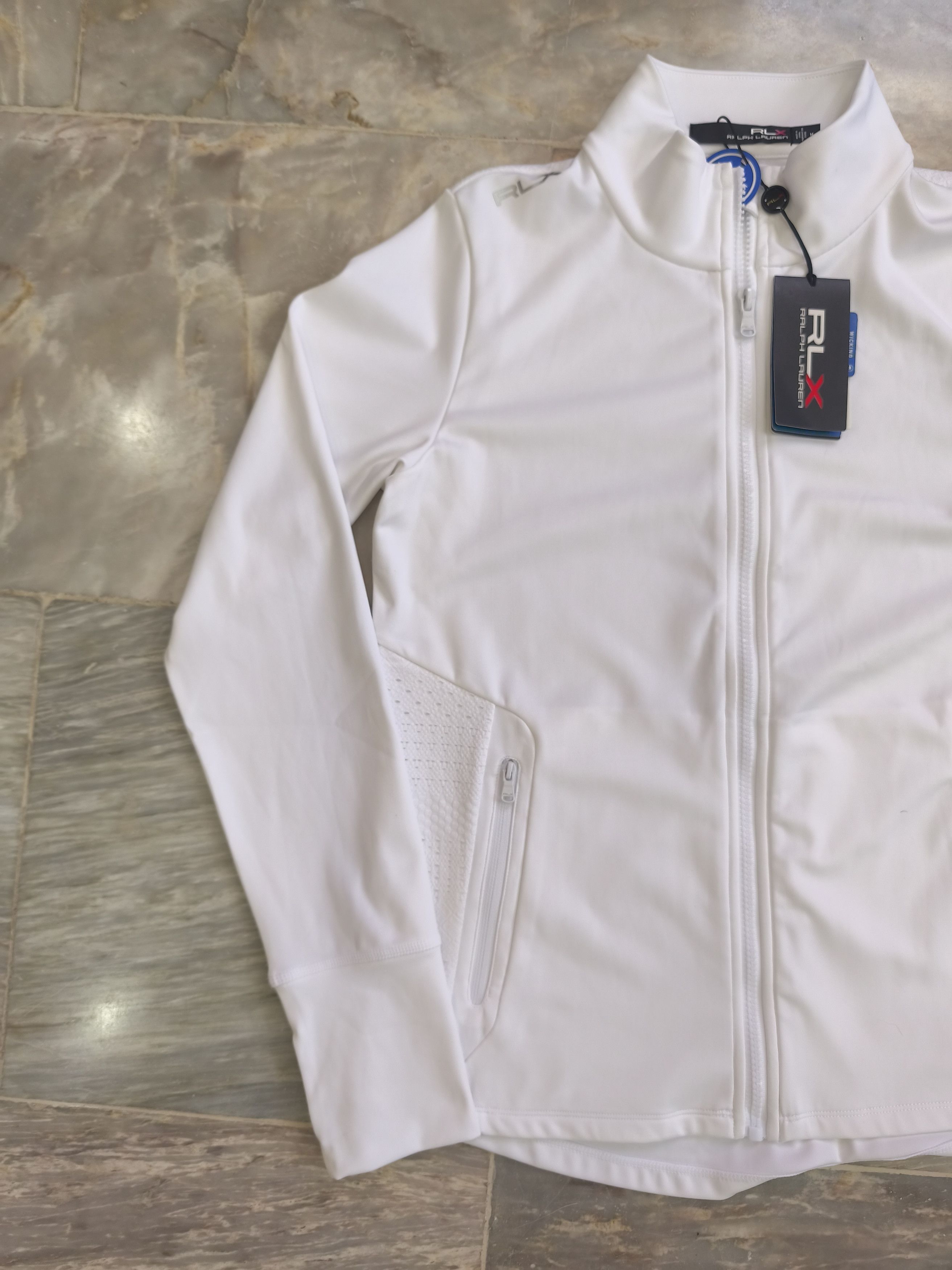 RLX Ralph Lauren RLX Stretch Eyelet Full-Zip Jacket Size M / US 6-8 / IT 42-44 - 4 Thumbnail