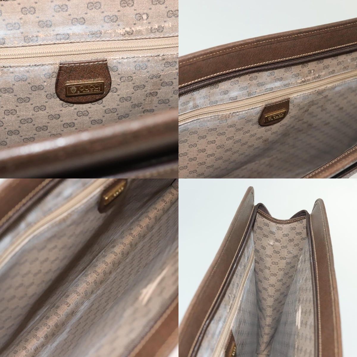 Gucci GUCCI Business Bag Leather Beige 015 14 015 14 Size ONE SIZE - 11 Thumbnail