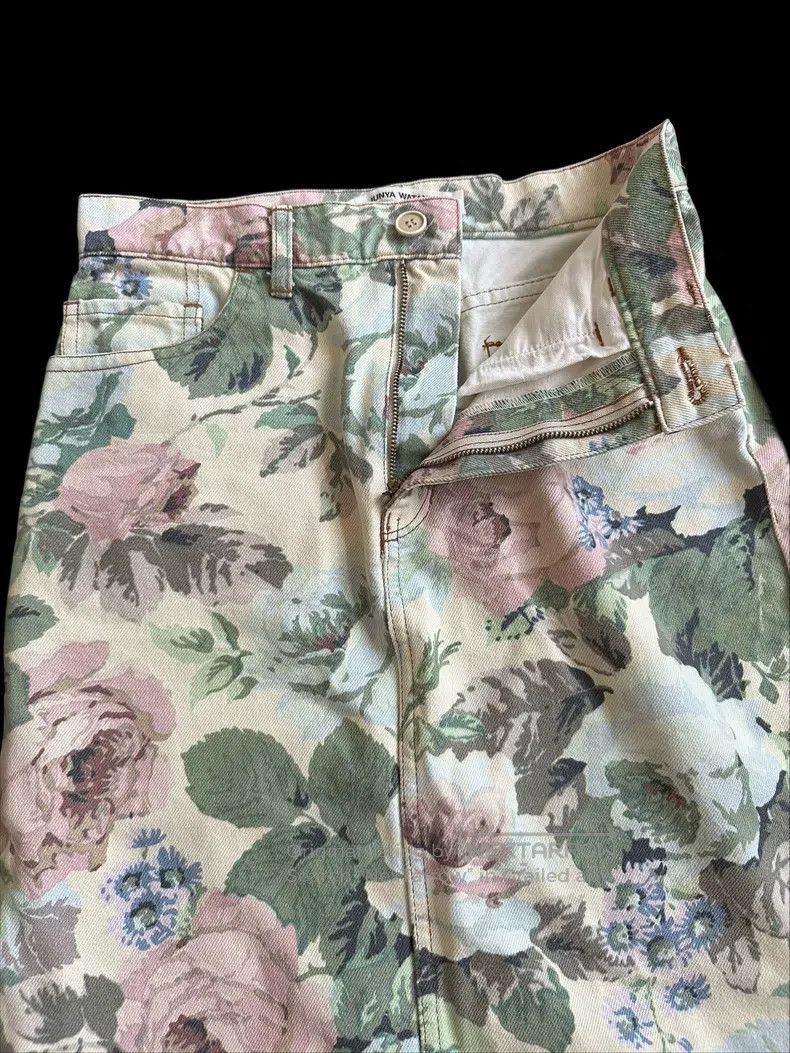 Junya Watanabe Junya Watanabe size S Floral Skirt Size 23" - 9 Thumbnail