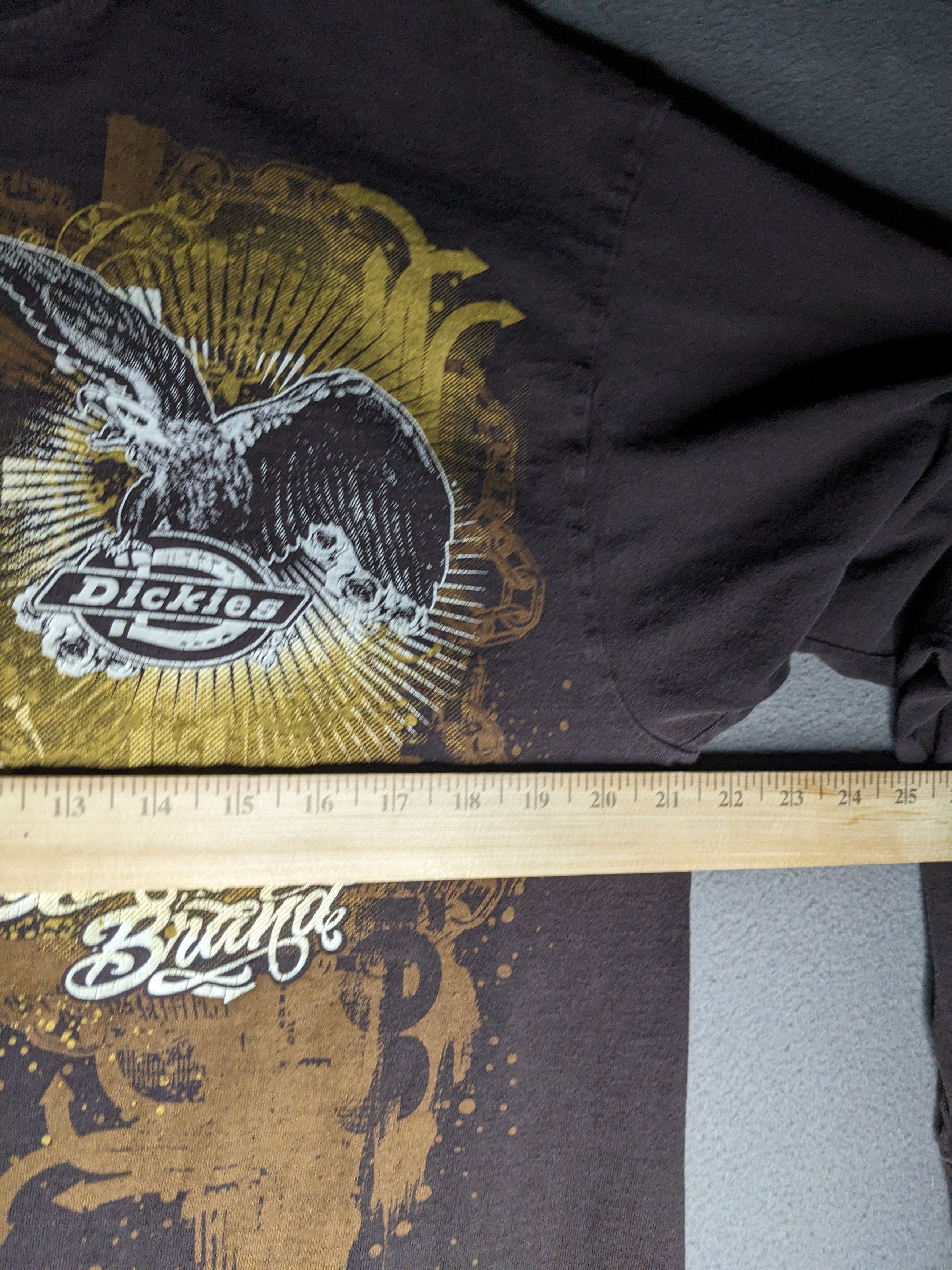 Dickies VTG Dickies Long Sleeve Graphic Shirt Eagle Logo Large Y2K Size US L / EU 52-54 / 3 - 9 Thumbnail