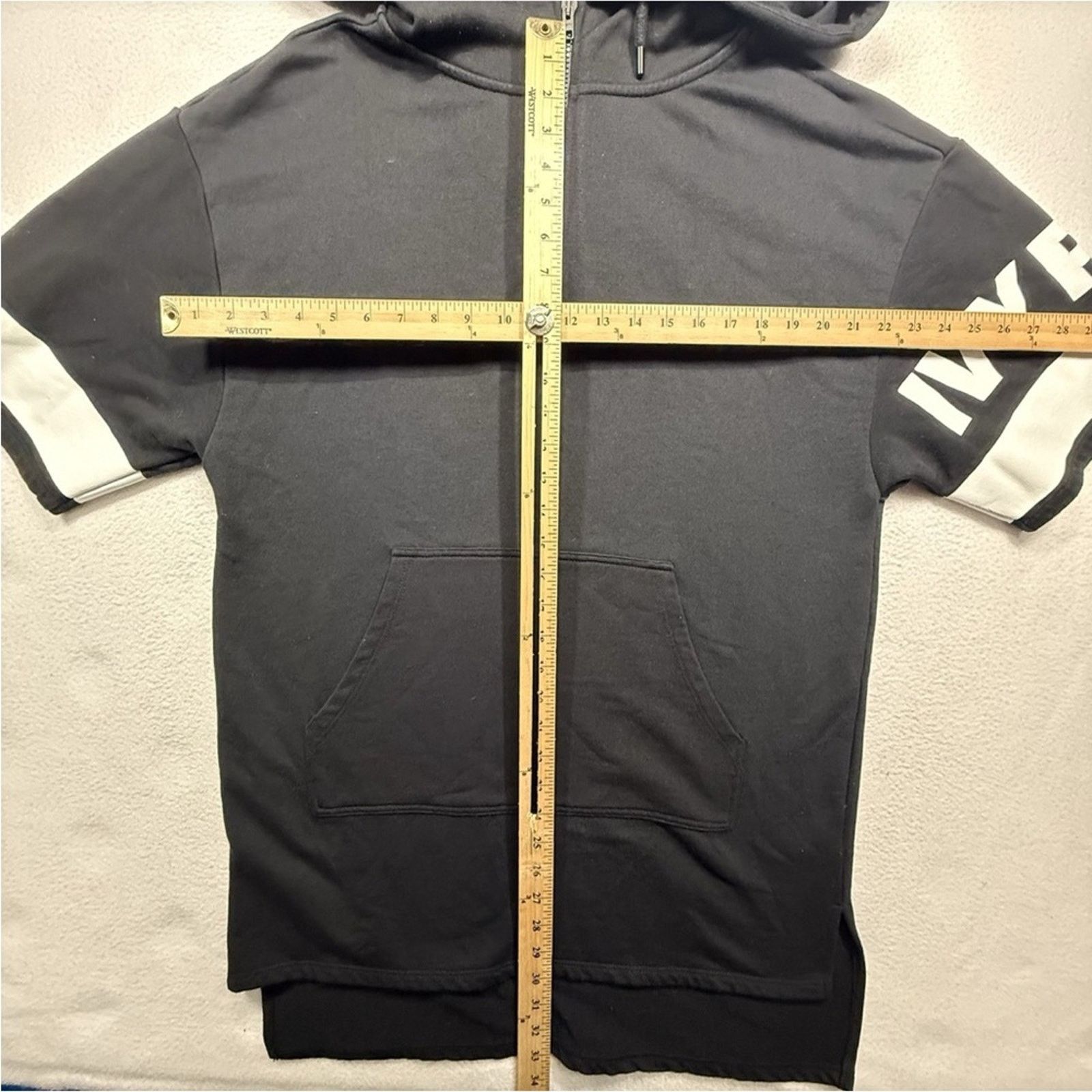 Ivy Park IVY‎ PARK Black Hoodie with White Sleeve Accents size M Size M / US 6-8 / IT 42-44 - 2 Thumbnail