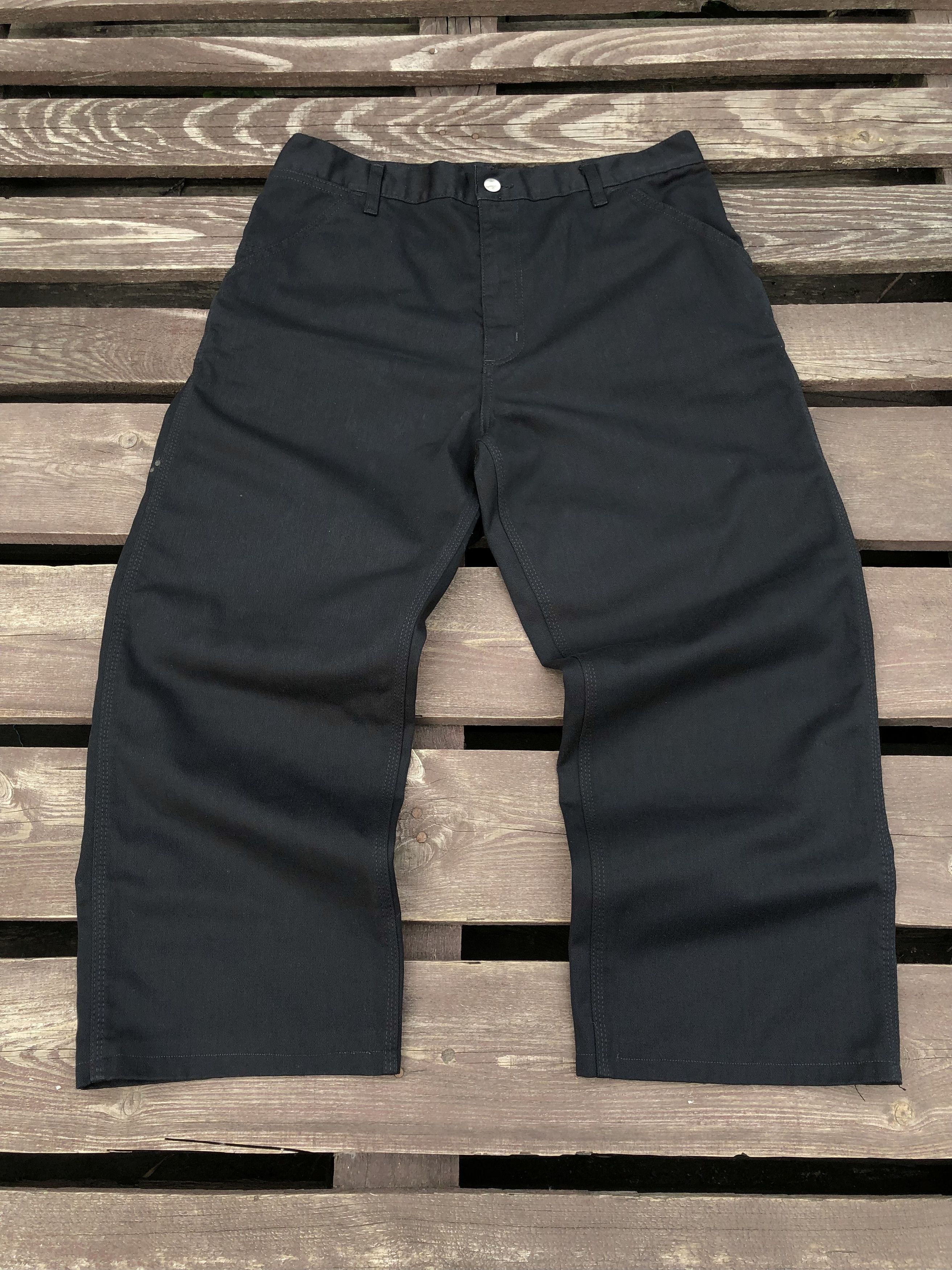 Carhartt Carhartt Vintage Simple Pants Black Size US 33 - 2 Thumbnail