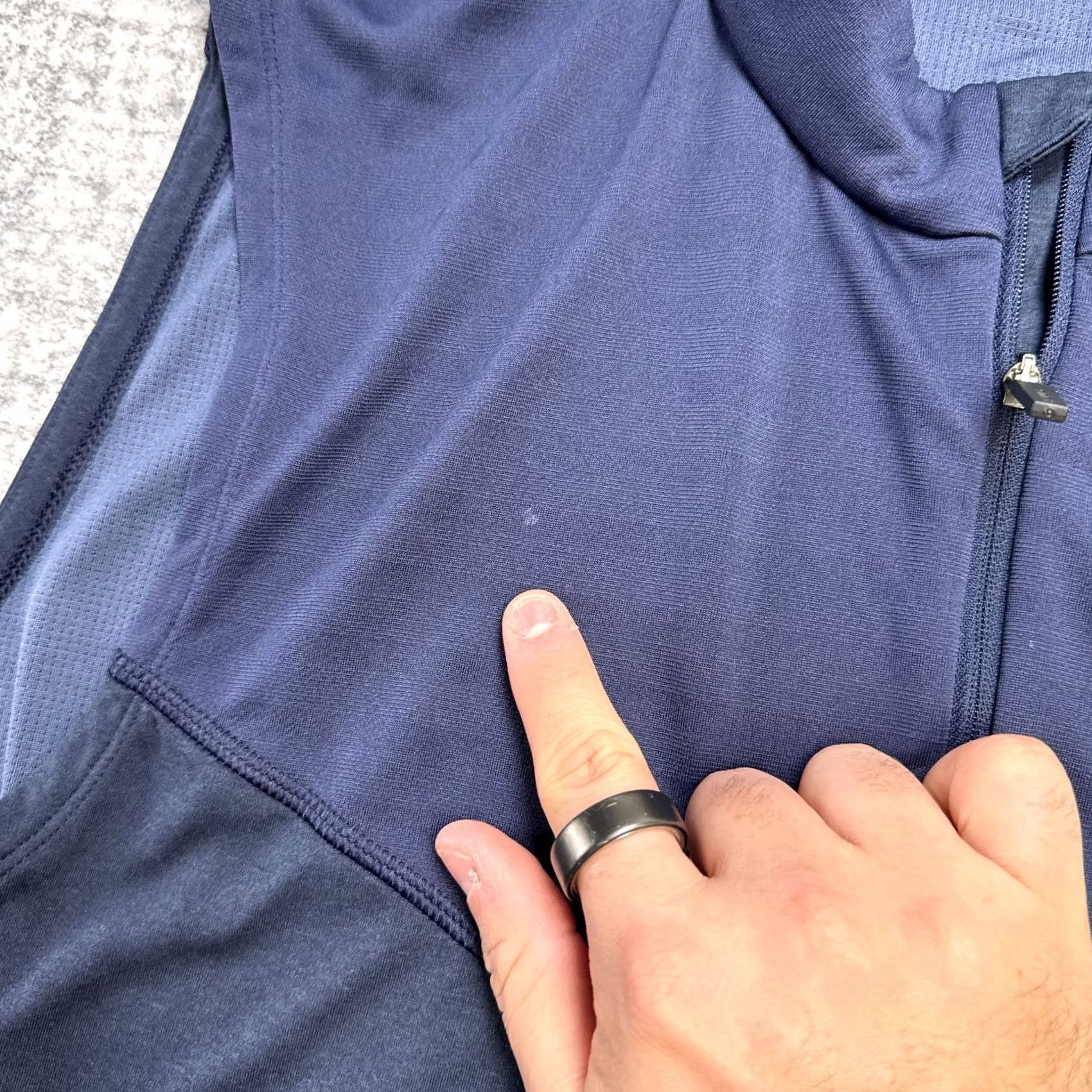 KJUS KJUS Westport Vest Mens XL Navy Blue Golf Performance UPF 50 Quick Dry Travel Windbreaker Full Zip Pockets Lightweight Moisture Wicking Size US XL / EU 56 / 4 - 3 Thumbnail