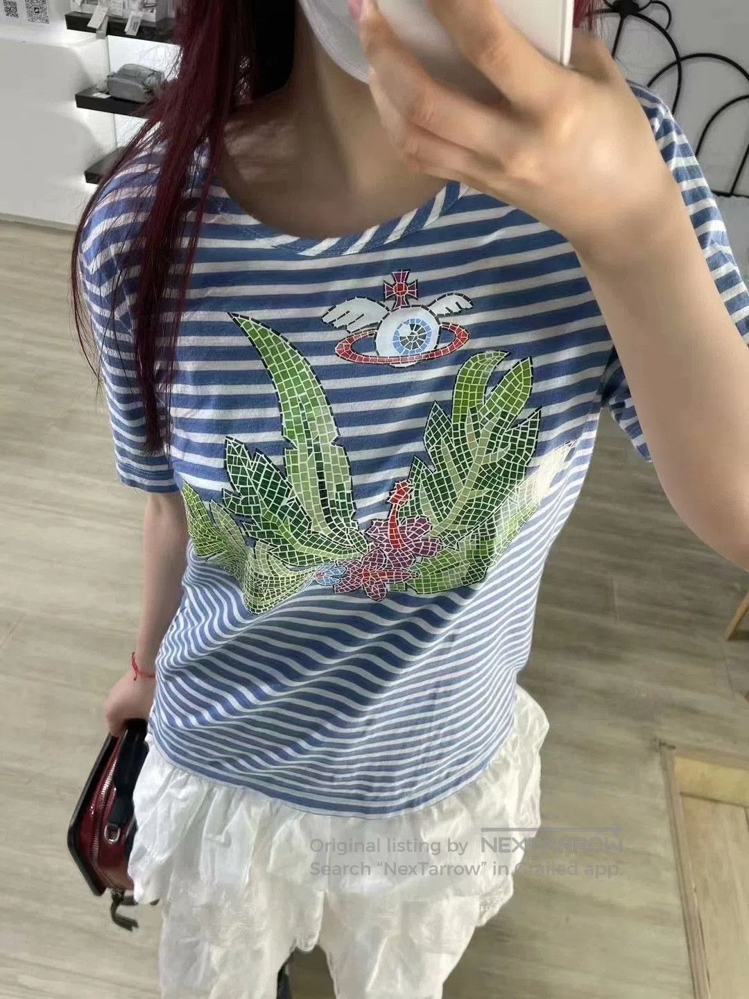 Vivienne Westwood Vivienne Westwood Saturn Stripe T. Size M / US 6-8 / IT 42-44 - 2 Thumbnail