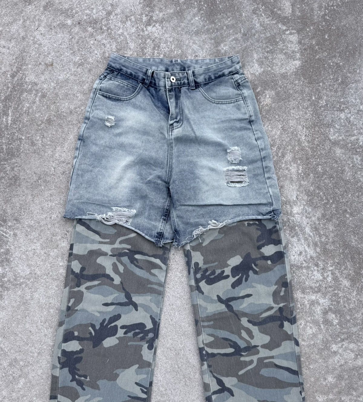 Japanese Brand Vintage Y2K streetwear track oversized Japan wide jeans Size US 30 / EU 46 - 8 Thumbnail