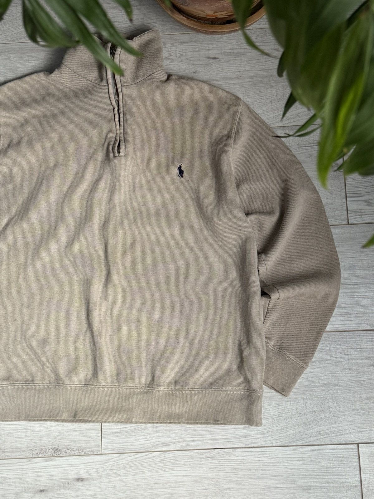 Polo Ralph Lauren × Vintage Vintage Polo Ralph Lauren 1/4 zip up shirt sweater Size US M / EU 48-50 / 2 - 1 Thumbnail