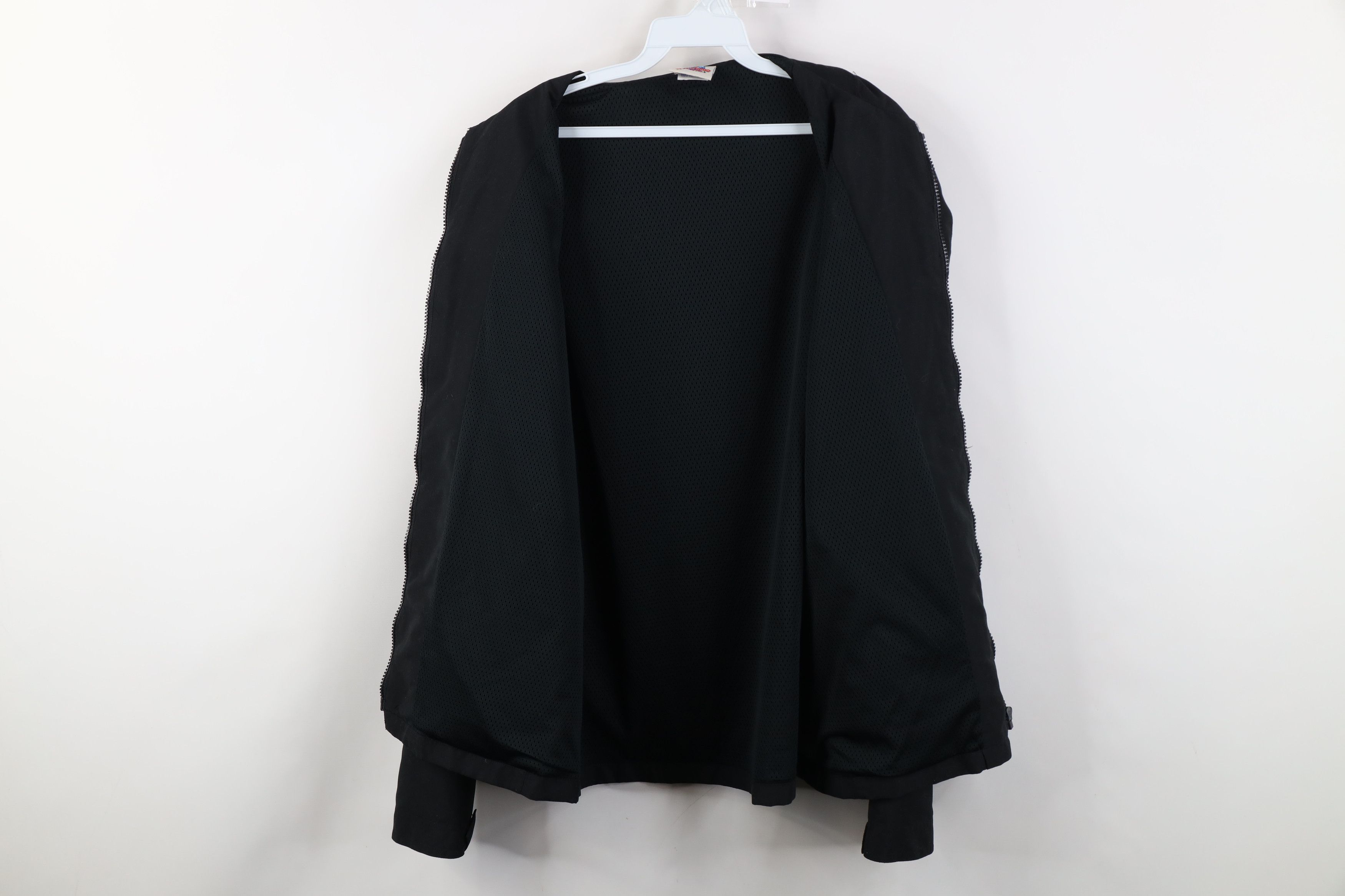 Vintage Vintage 90s Y2K Planet Hollywood New York Microfiber Jacket Size L / US 10 / IT 46 - 11 Thumbnail