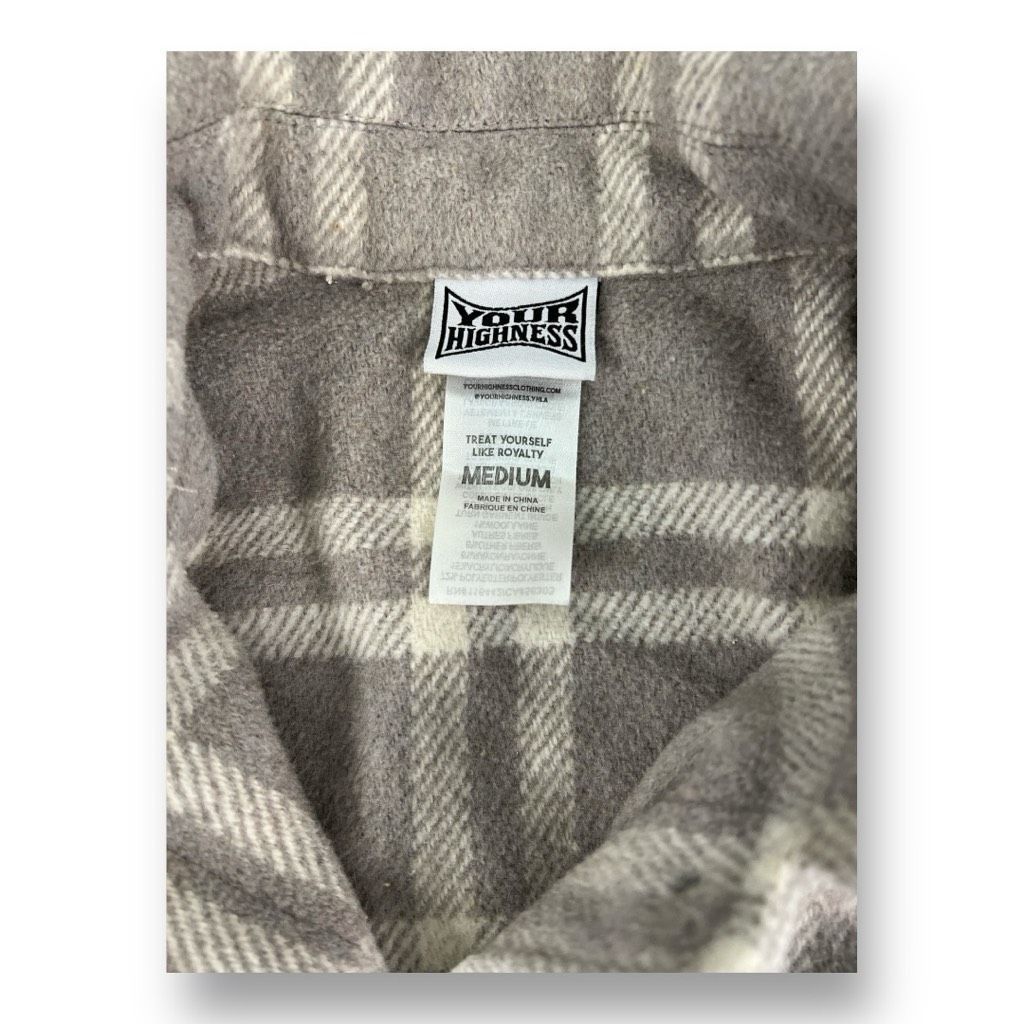 Other Your Highness Mushroom Flannel Shacket Size Medium Size M / US 6-8 / IT 42-44 - 4 Thumbnail