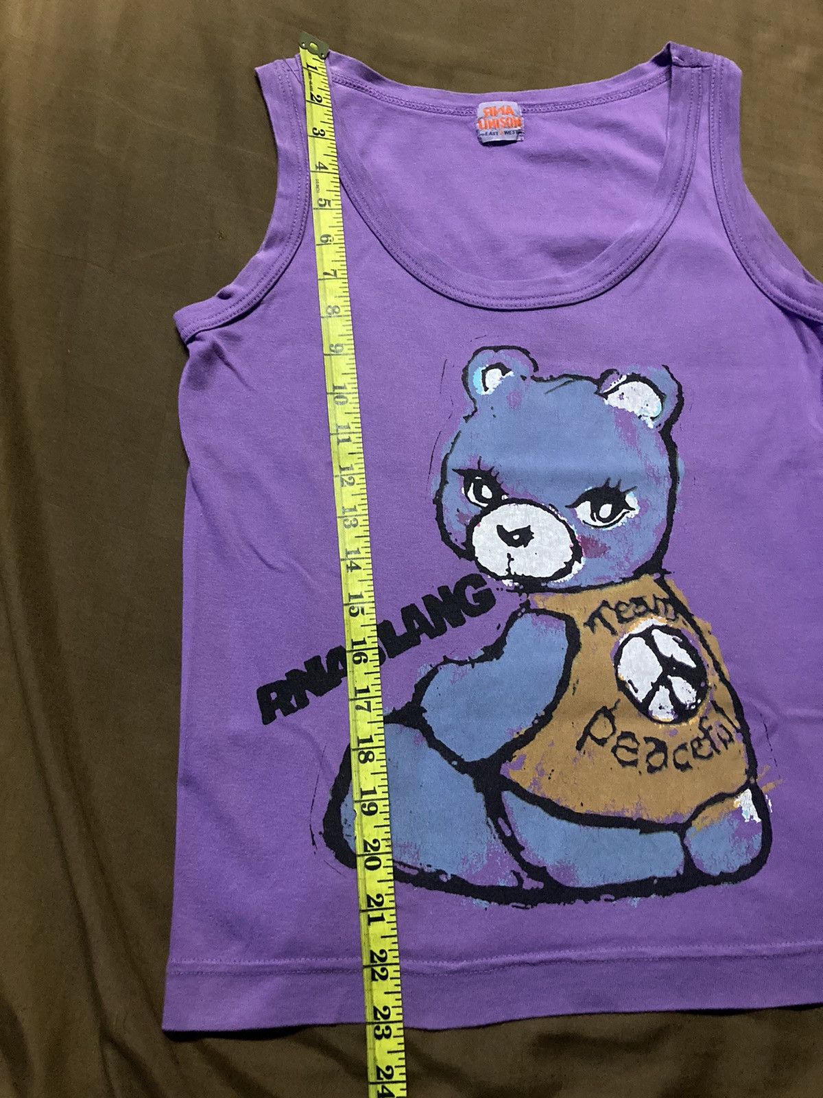 If Six Was Nine × Japanese Brand × Le Grande Bleu (L.G.B.) RNA Slang Punk Tank Top Size M / US 6-8 / IT 42-44 - 9 Thumbnail