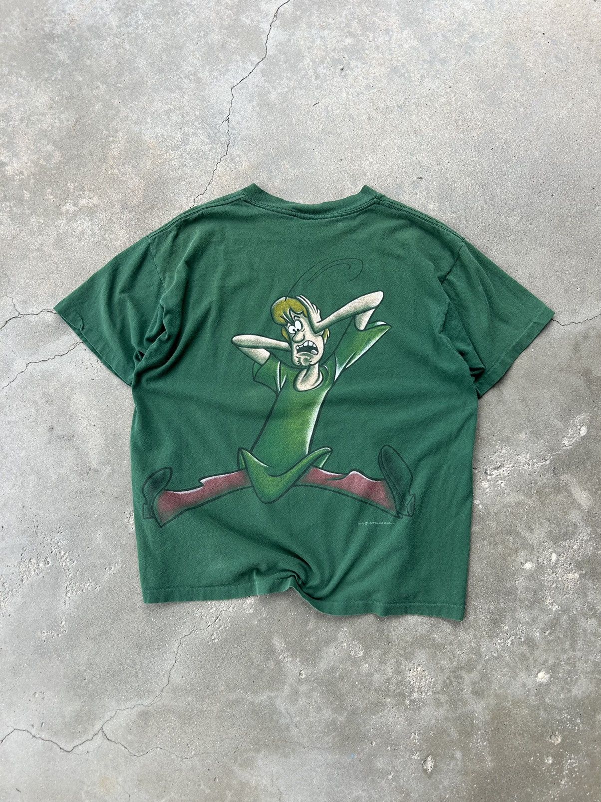 Vintage Vintage 90s Zoinks Scooby Doo Shirt Size US L / EU 52-54 / 3 - 1 Thumbnail