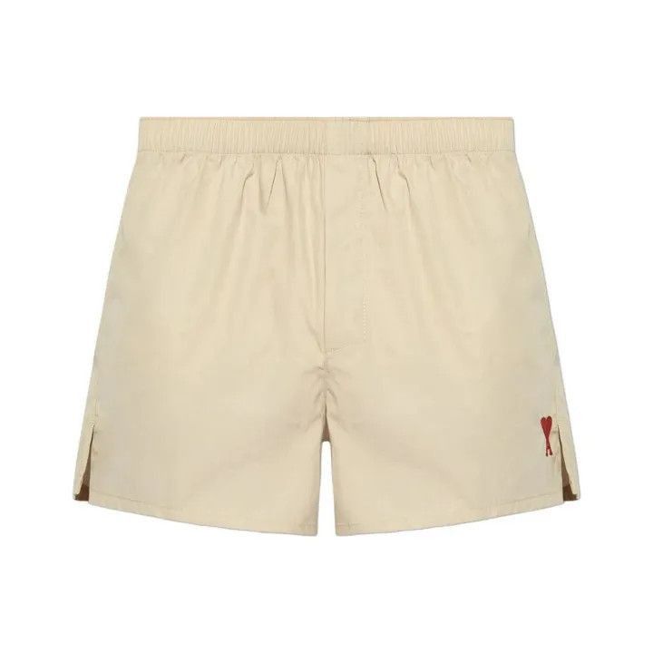 AMI AMIPARIS Casual Mid-Waist Shorts for Men -2507 Size US 27 - 1 Thumbnail