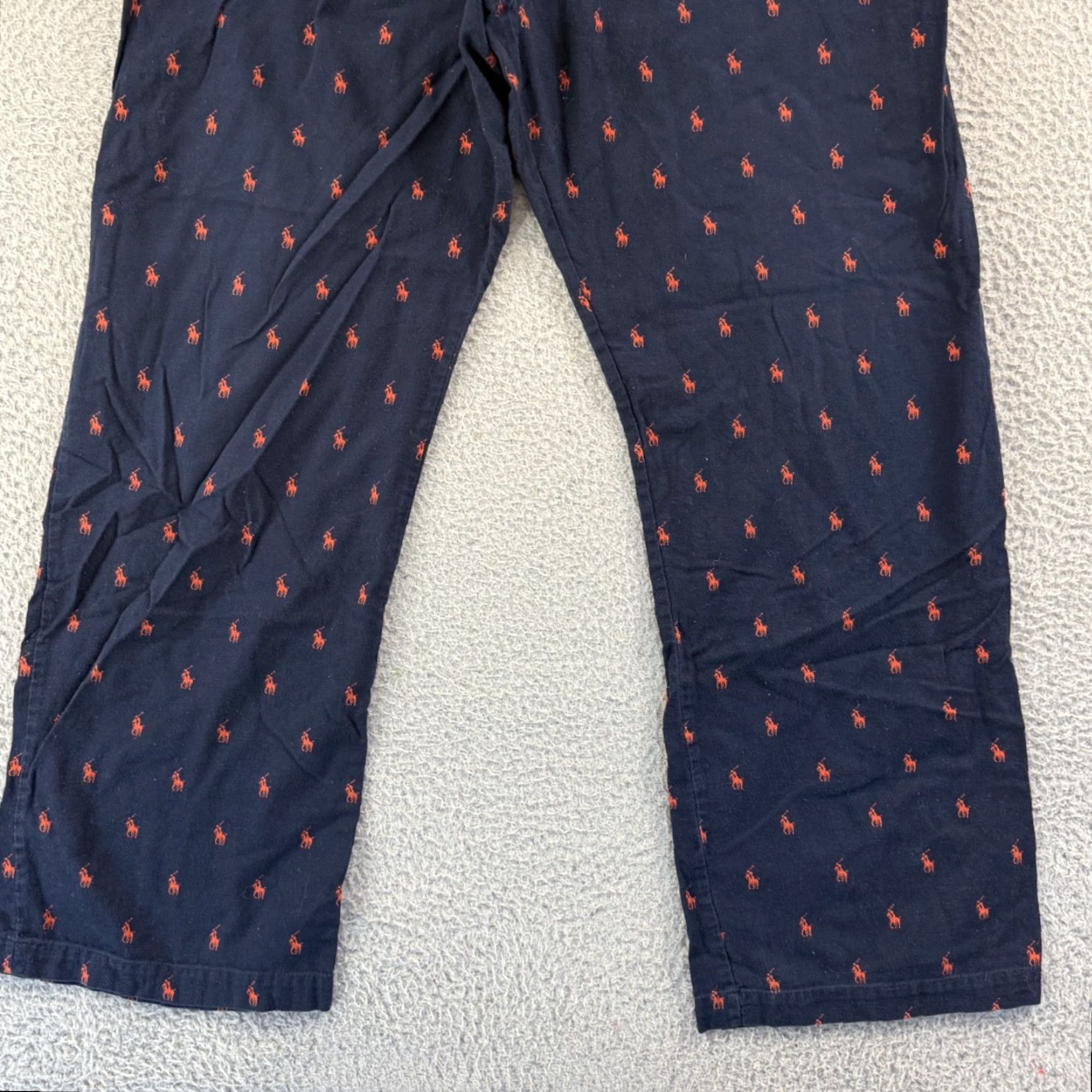 Polo Ralph Lauren Polo Ralph Lauren Sleepwear Pants Men Medium Loose Lounge Pony Logo Print Preppy Size US M / EU 48-50 / 2 - 2 Thumbnail