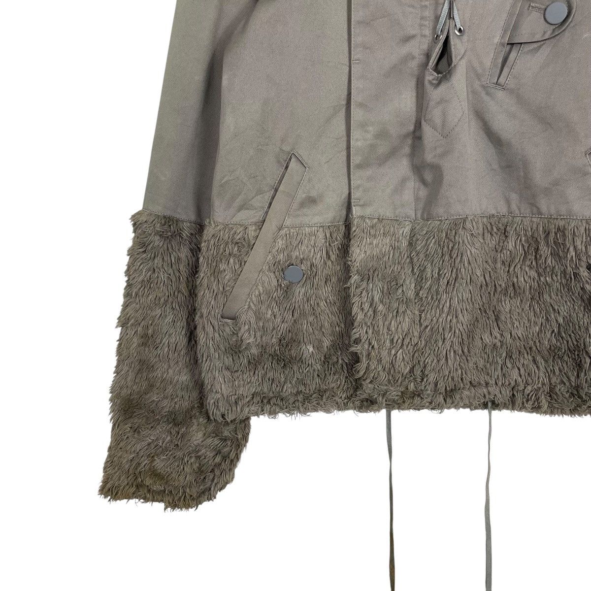 Maison MIHARA YASUHIRO Mihara Yasuhiro Fur Mix Rider Jacket Size M / US 6-8 / IT 42-44 - 3 Thumbnail