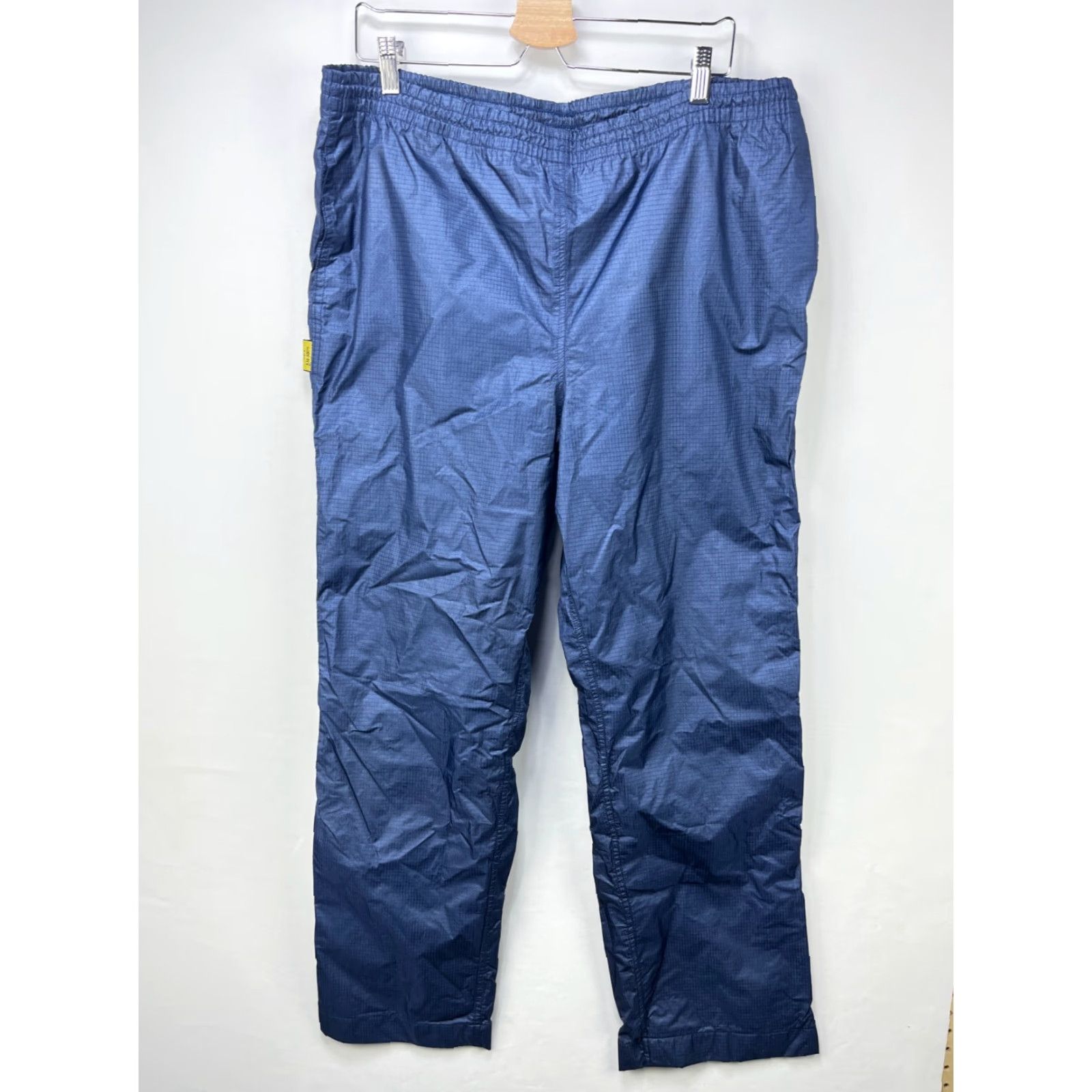 Asics VINTAGE Asics Tiger Windbreaker Pants XL Blues 90s Track Pants Men - Activewear Swishy Lined Parachute Gore-Tex Size US 36 / EU 52 - 2 Thumbnail