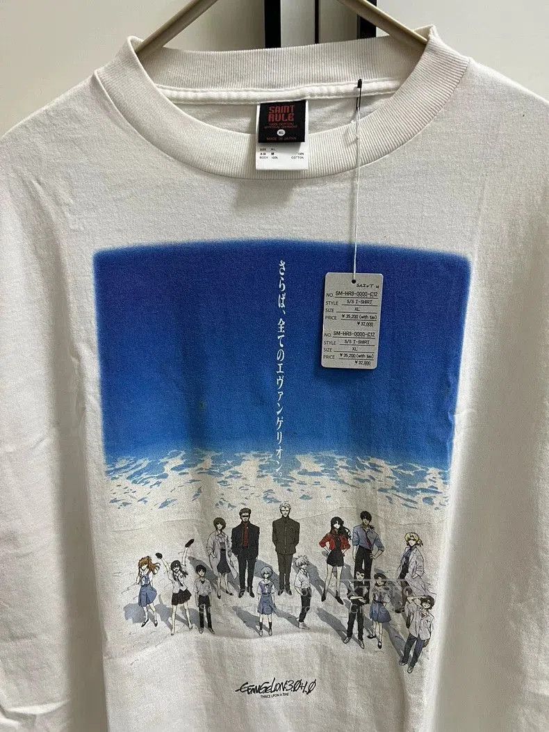 Saint Michael SAINT Mxxxxxx x EVANGELION TEE . Size US XL / EU 56 / 4 - 3 Thumbnail