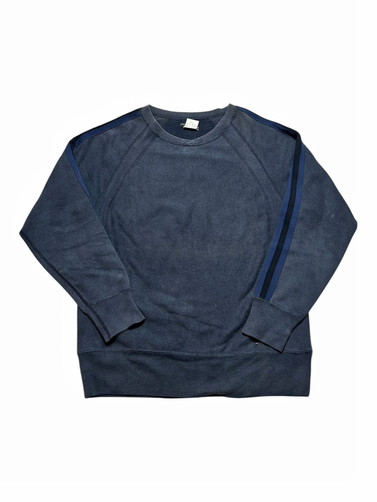 Engineered Garments Vintage Engineered Garments Raglan Sweatshirt Tapped Navy Size US S / EU 44-46 / 1 - 1 Thumbnail