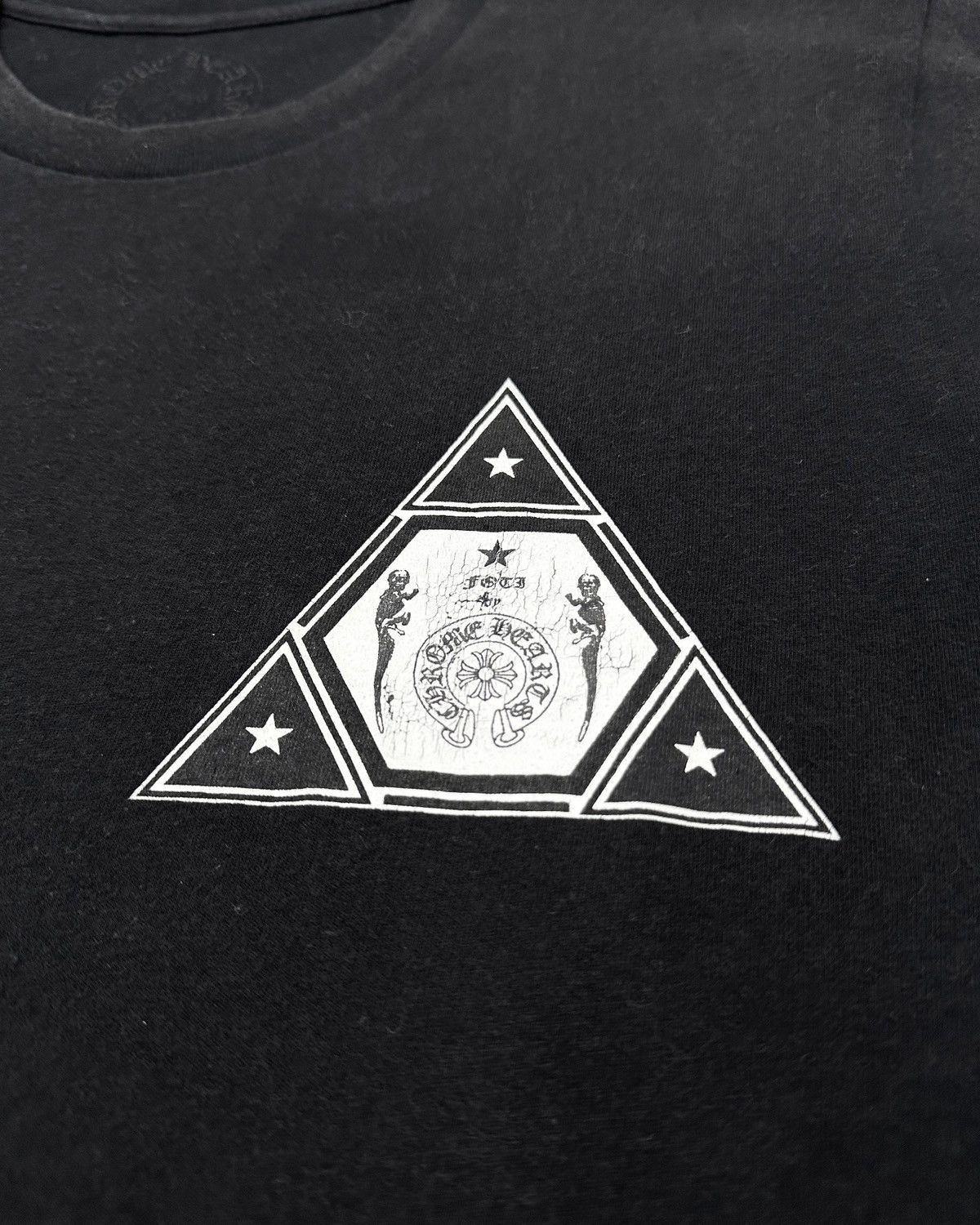 Chrome Hearts Chrome Hearts Foti Skull Pyramid T-shirt Size US M / EU 48-50 / 2 - 4 Thumbnail