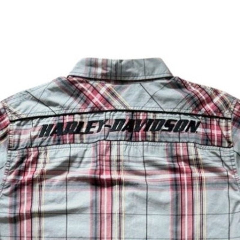 Harley Davidson Harley Davidson Gray/Red Shirt | Size L Size US L / EU 52-54 / 3 - 4 Thumbnail