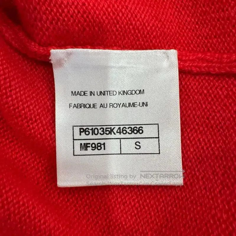 Chanel Chanel Red Wool Women's Pullover Sweater . Size S / US 4 / IT 40 - 7 Thumbnail