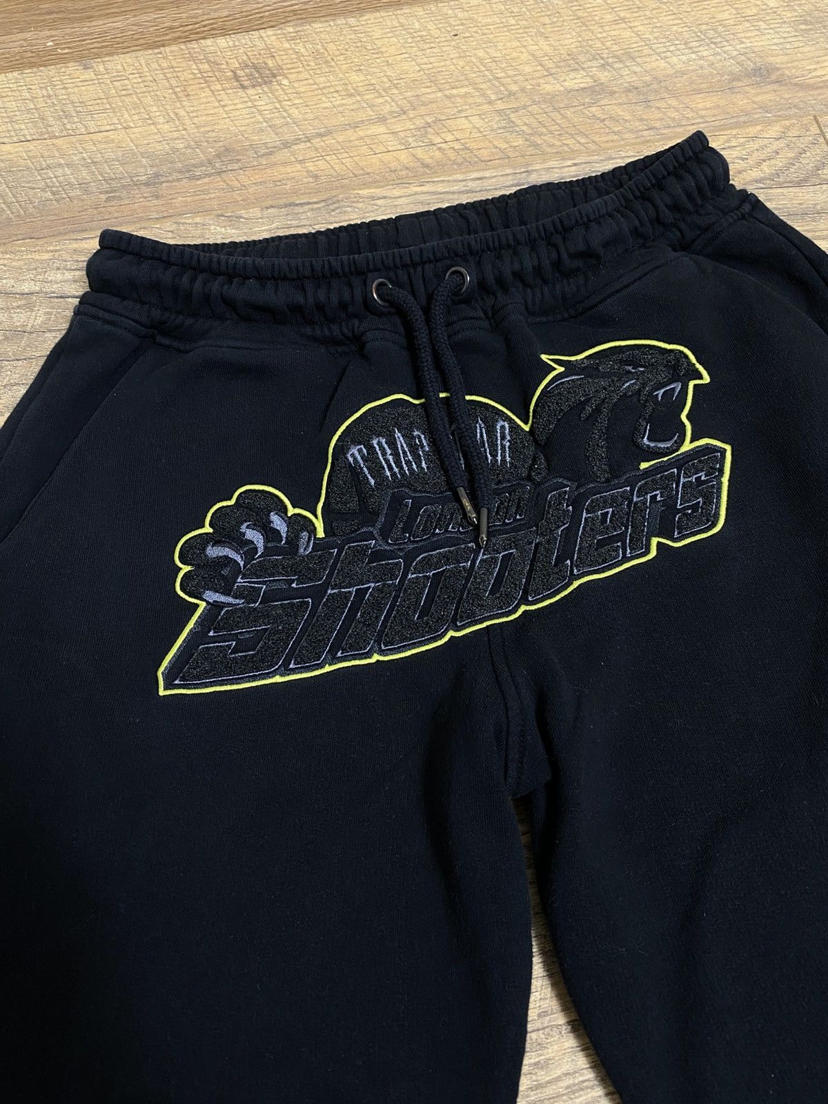 Trapstar London Trapstar London Shooters Fleece Joggers Black/Yellow Size US 31 - 2 Thumbnail