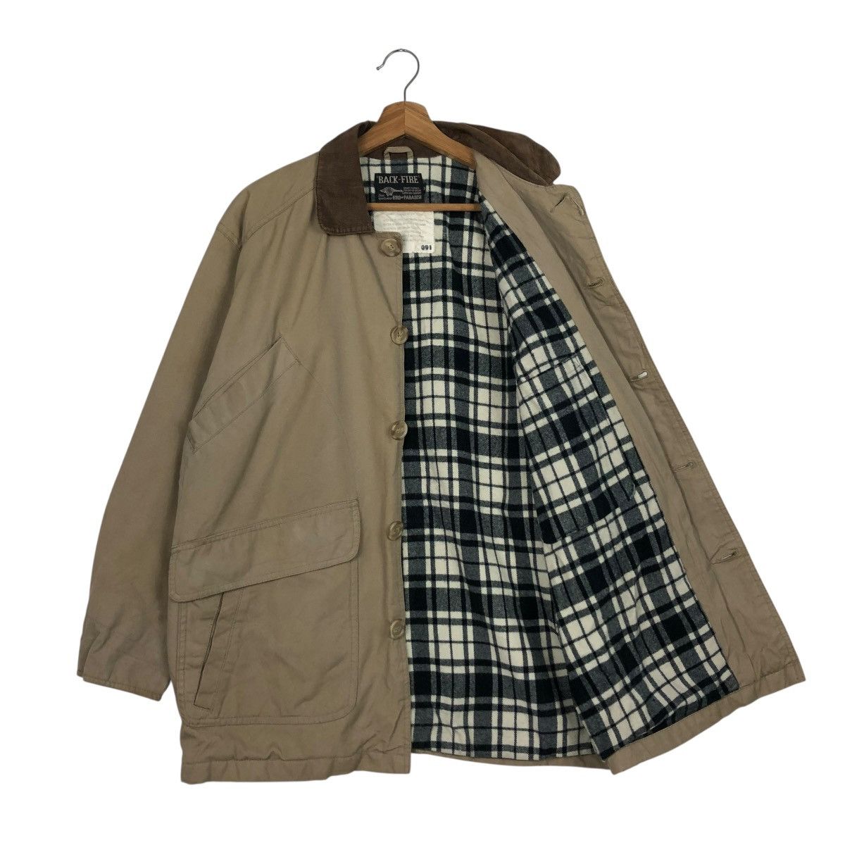Vintage 🔥VINTAGE CHORE WORKER DUCK CANVAS BLANKET BACK FIRE Size US M / EU 48-50 / 2 - 1 Thumbnail