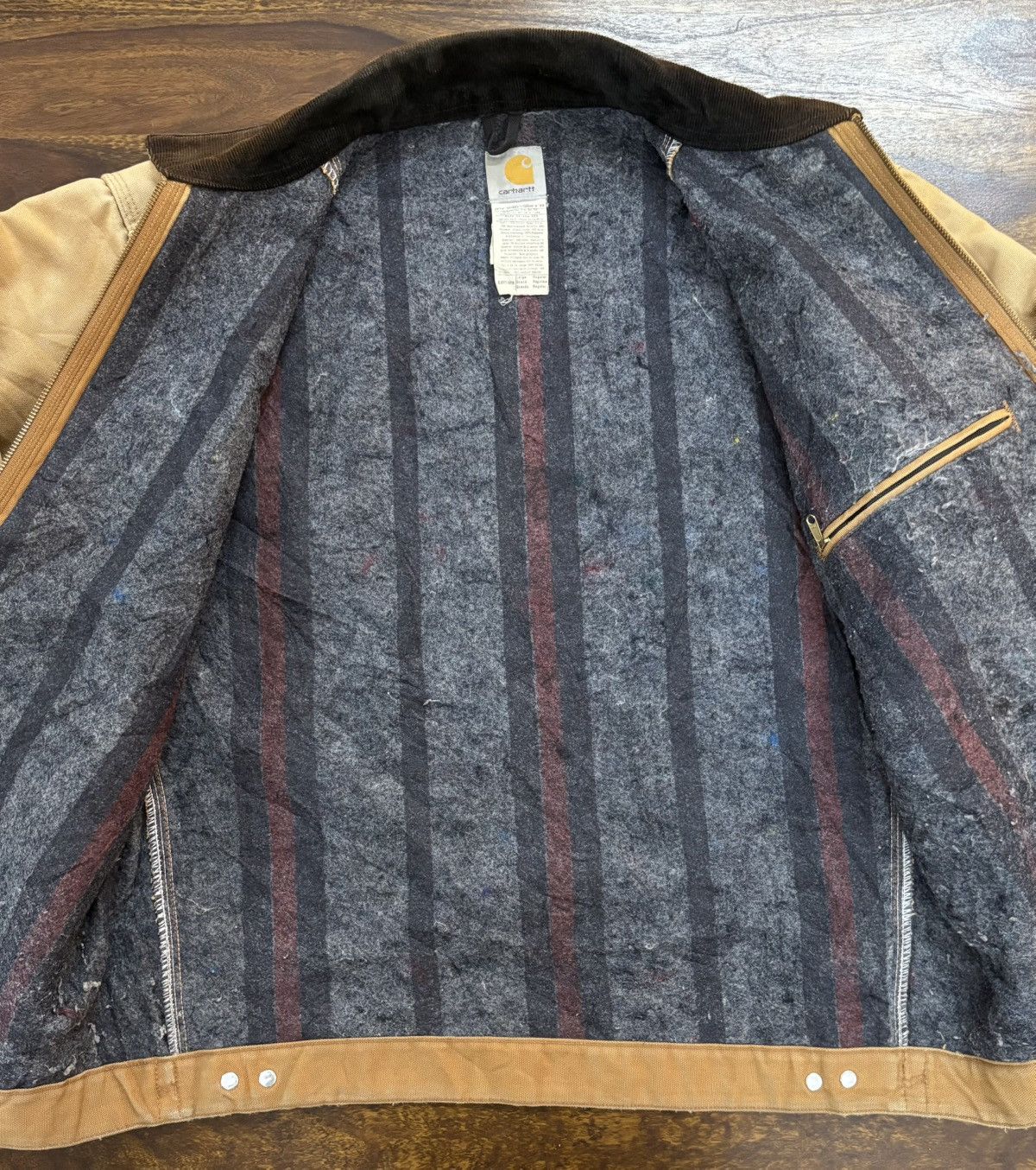 Carhartt Carhartt Detroit Jacket - Made in USA - EJ001 BRN Size US L / EU 52-54 / 3 - 3 Thumbnail