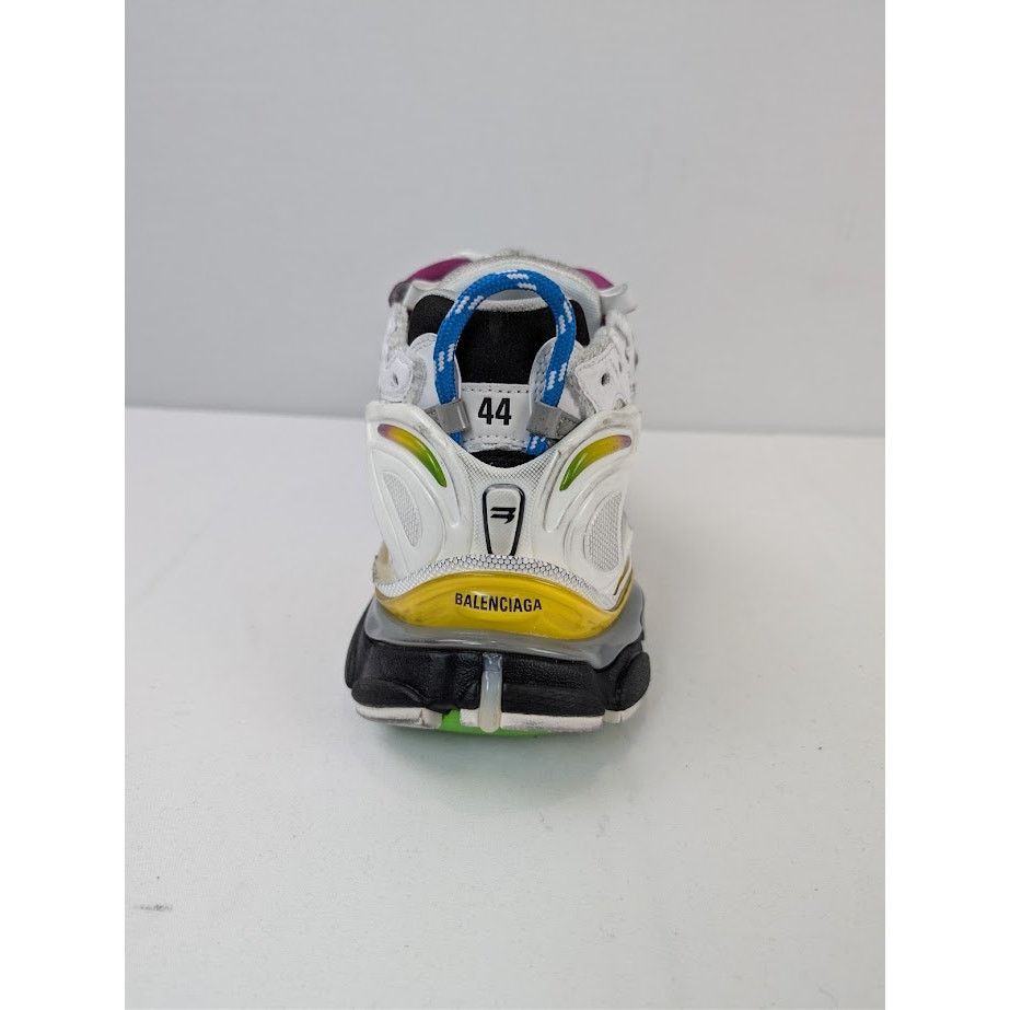 Balenciaga o1rshd1 Q:3 / Mesh Gardient Runner in White/Multicolor Size US 11 / EU 44 - 18 Thumbnail