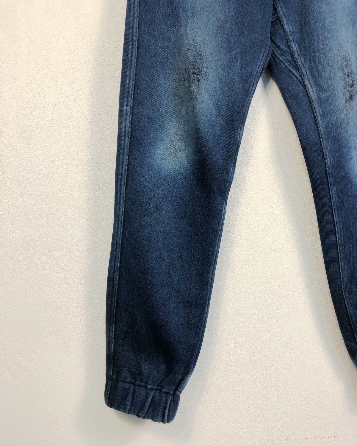 Gramicci Rare Gramicci USA Belted Denim Sweatpants Size US 27 - 6 Thumbnail