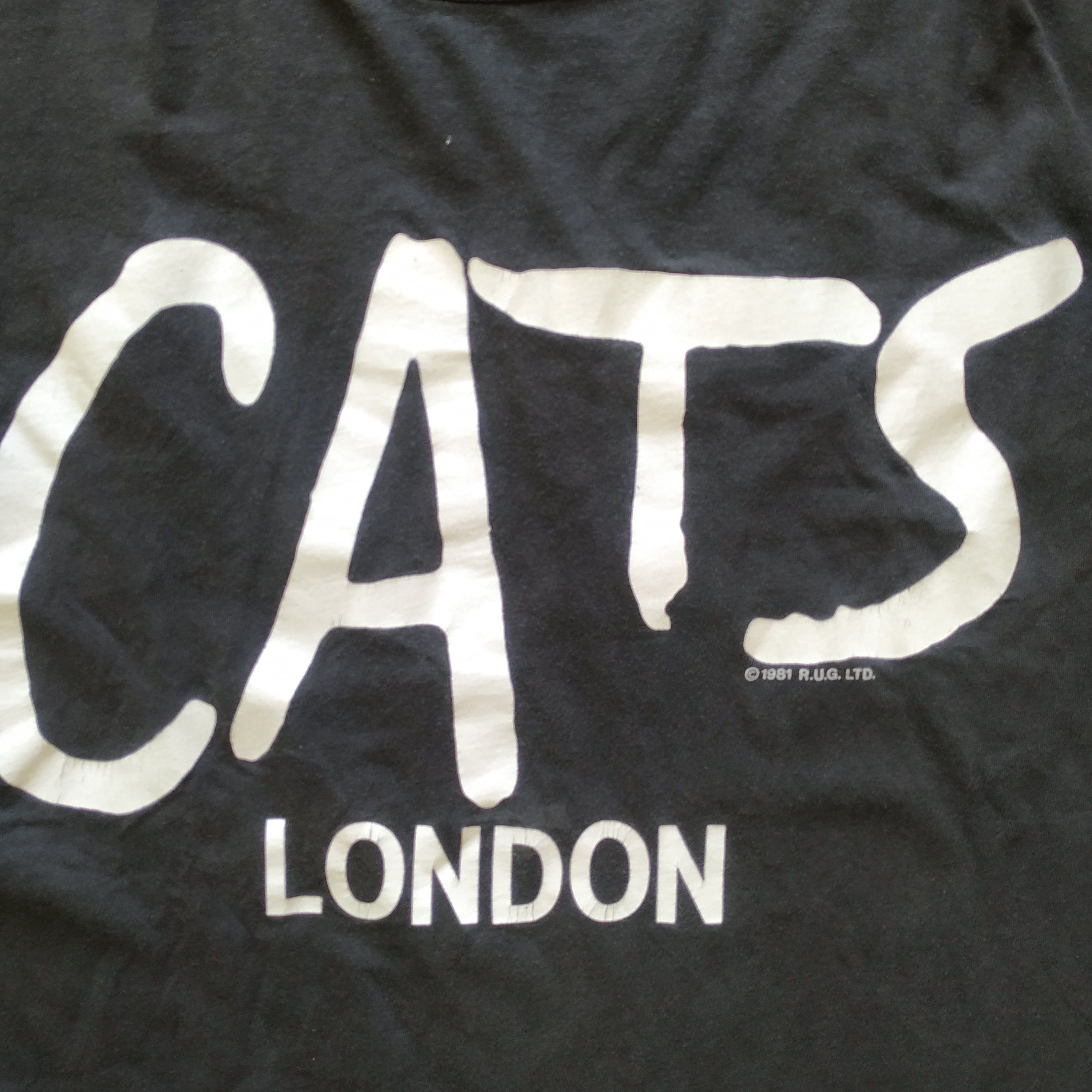 Vintage Vintage Cats Broadway Musical T Shirt XL Size Size US XL / EU 56 / 4 - 4 Thumbnail