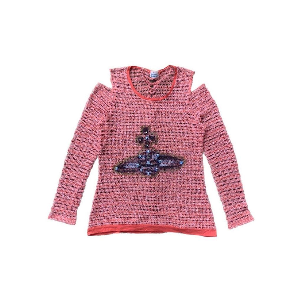image of If Six Was Nine x Vivienne Westwood Open Knitted Mesh in Pink, Men's (Size Medium)