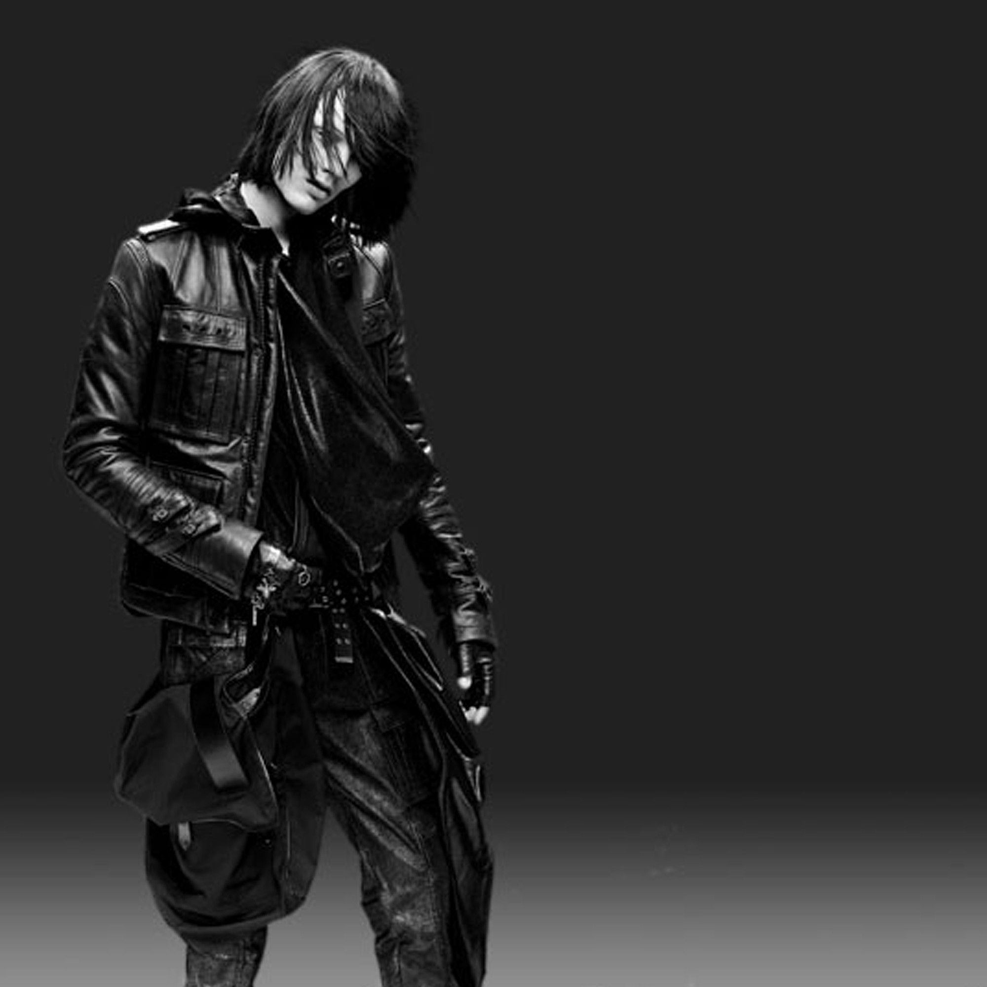 Dior Homme AW03 Luster Campaign M65 Leather Jacket