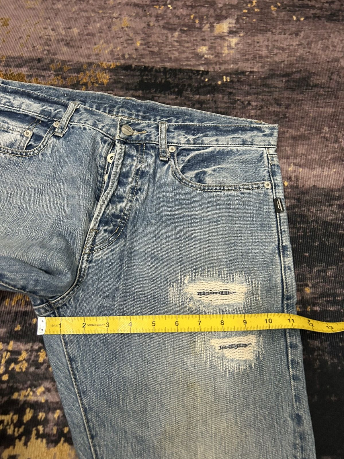 Neighborhood Neigborhood X izzue Rippert Jeans Size US 34 / EU 50 - 17 Thumbnail