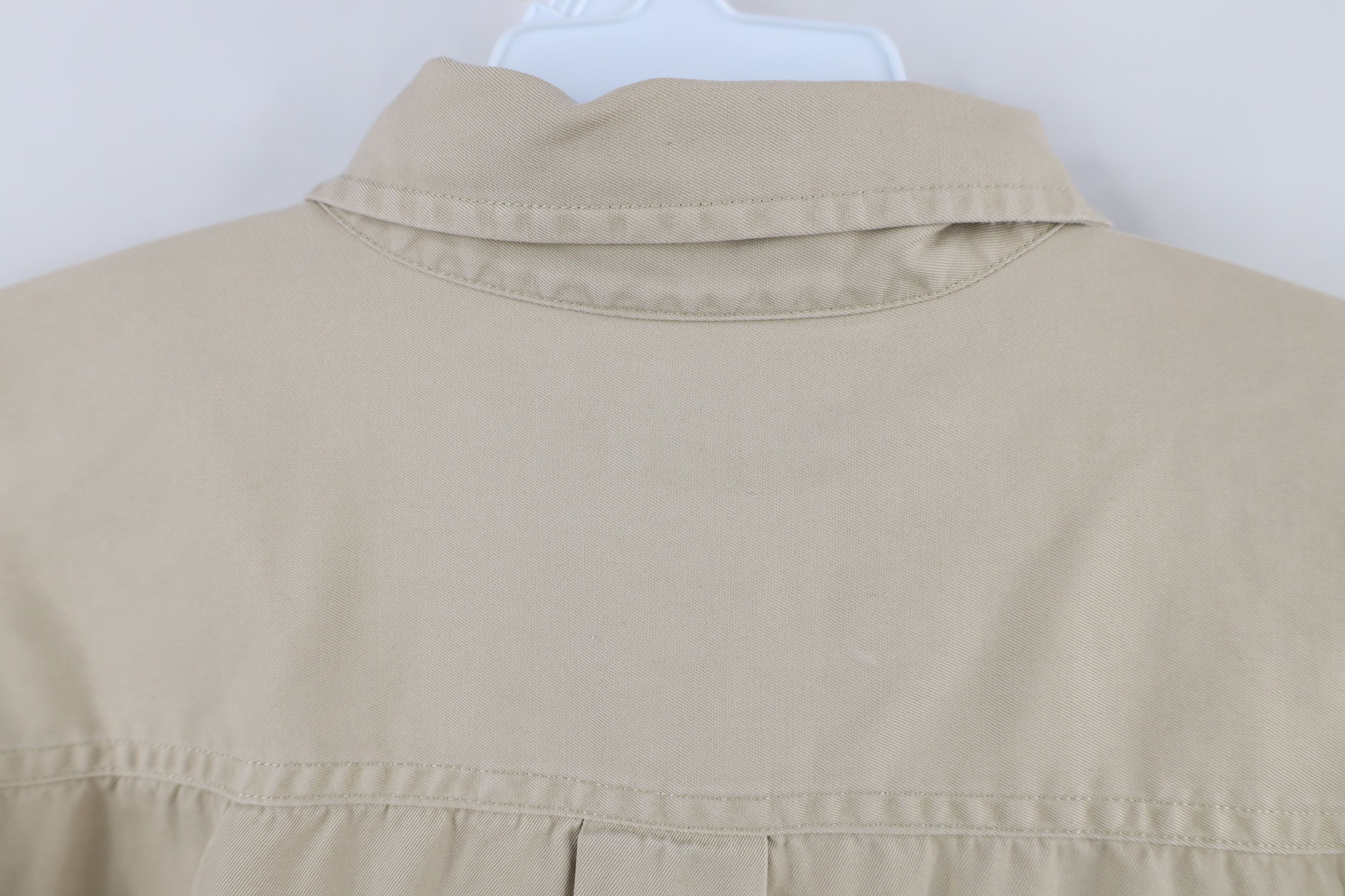 Banana Republic × Vintage Vintage 90s Banana Republic Heavy Cotton Button Down Shirt Size US L / EU 52-54 / 3 - 9 Thumbnail