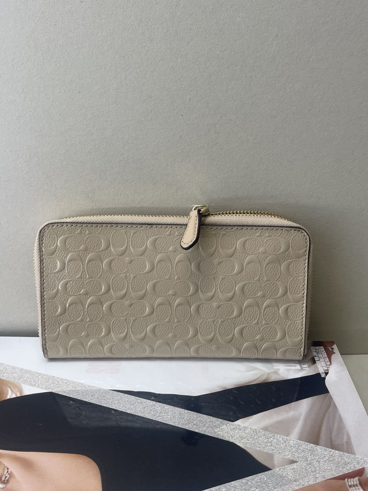 Coach (new+card) Coach long wallet signature monogram Size ONE SIZE - 5 Thumbnail
