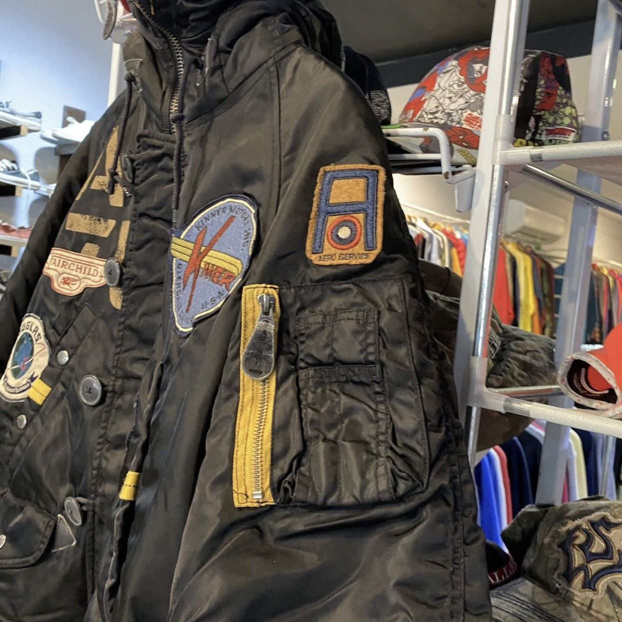 Avirex Avirex military-inspired bomber parka model k3 flight jacket Size US M / EU 48-50 / 2 - 9 Thumbnail