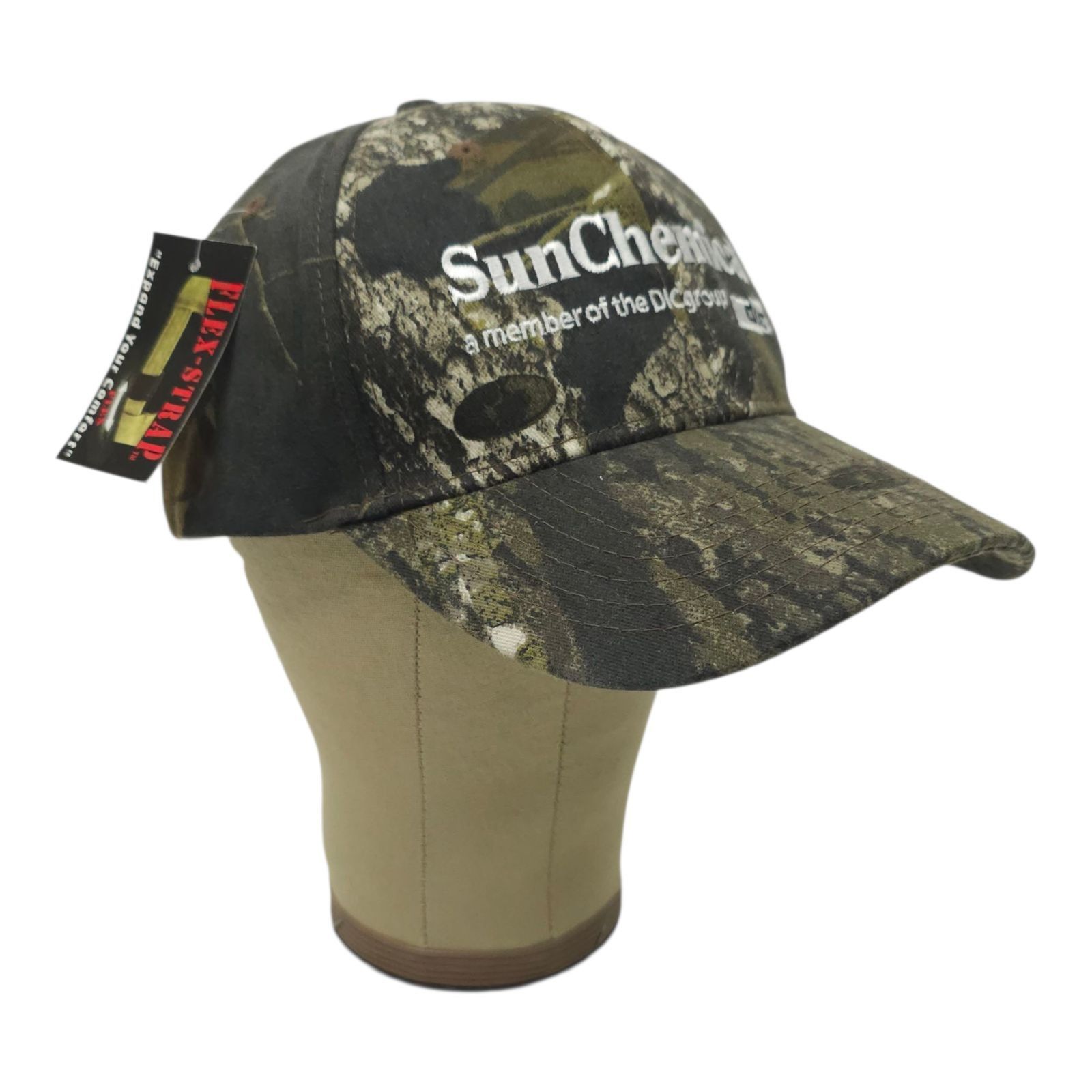 Other Mossy Oak Break Up Camo Flex Strap Cap Hat Sun Chemical Size ONE SIZE - 3 Thumbnail