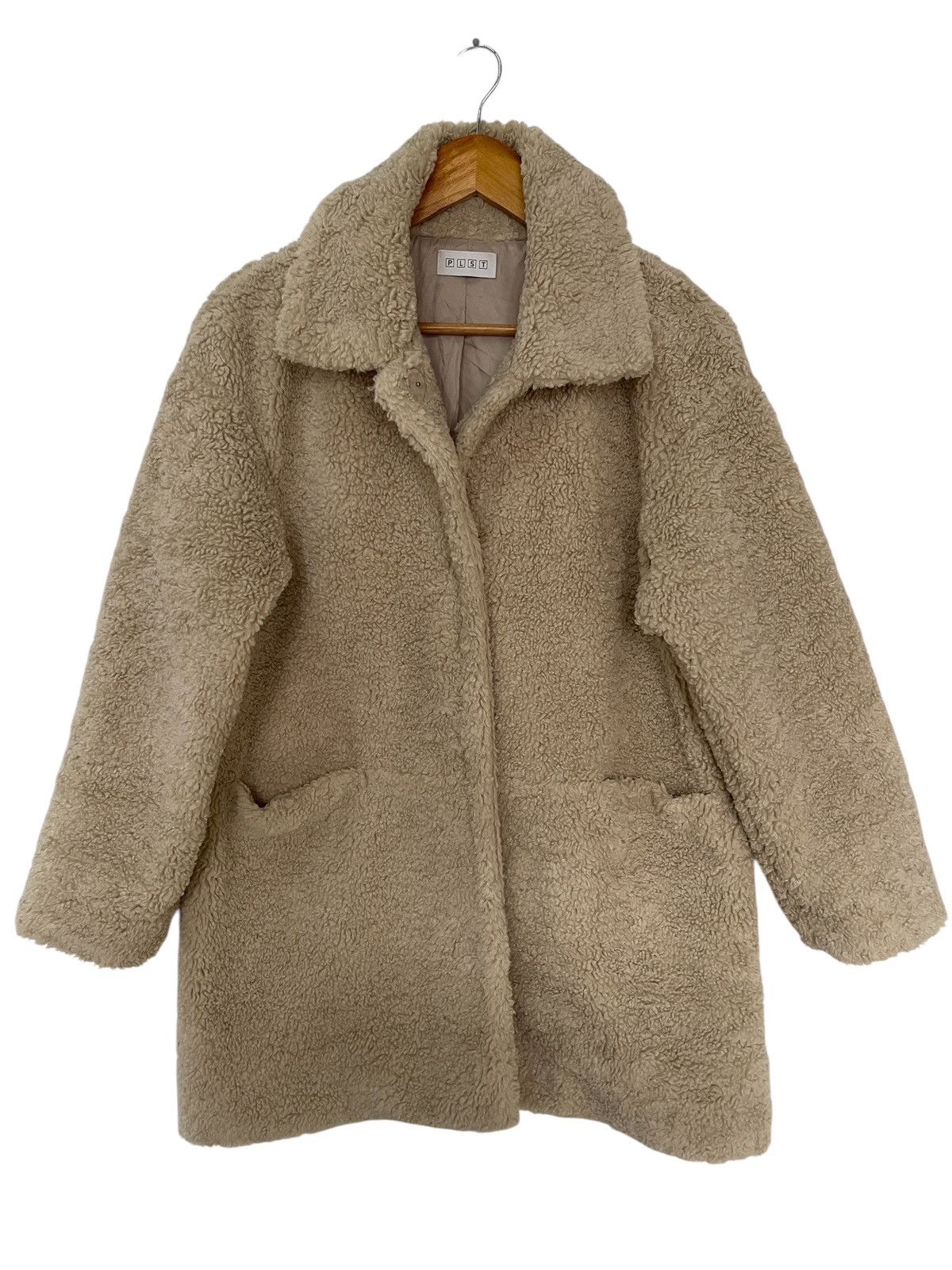Japanese Brand PLST PLUS T JAPANESE BRAND TEDDY COAT SHERPA Size US L / EU 52-54 / 3 - 1 Thumbnail