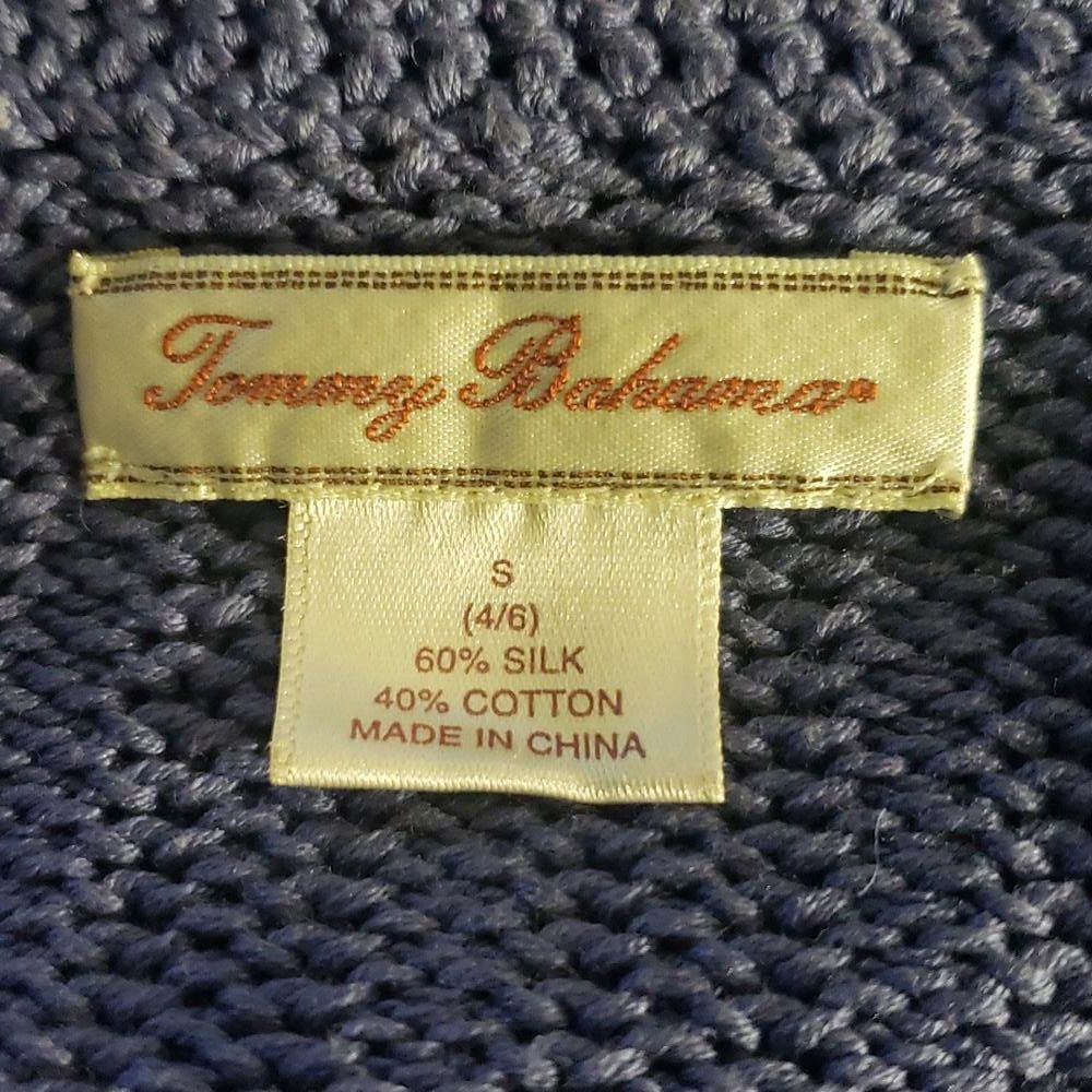 Tommy Bahama CT1978 Tommy Bahama Violet Knit Sweater S Size S / US 4 / IT 40 - 5 Thumbnail