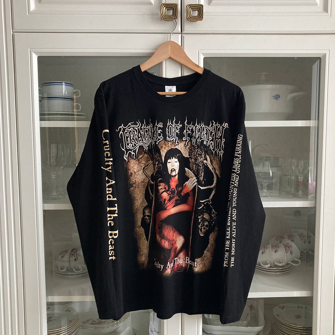 Band Tees Long Sleeve Cradle of Filth - Cruelty And The Beast Size US L / EU 52-54 / 3 - 1 Thumbnail