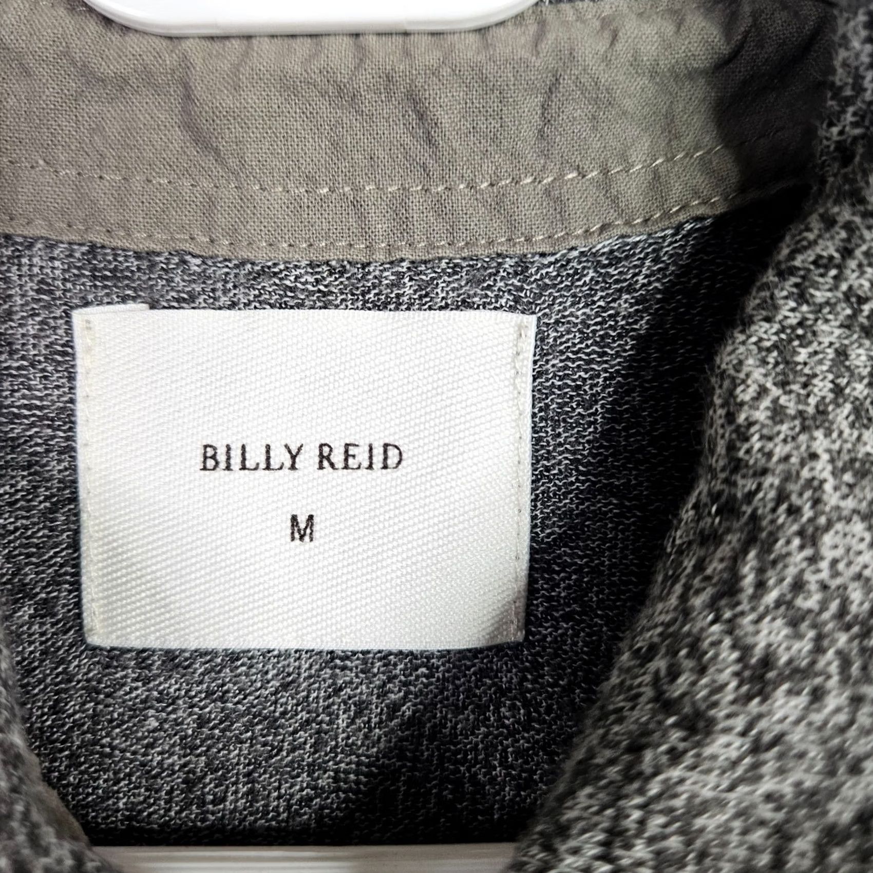 Billy Reid BILLY REID Polo Shirt Men’s 1/4 Button Short Sleeve Gray Size M Multicolor Logo Button Casual Activewear Travel Sports Fall Spring Summer Polo Men M Size US M / EU 48-50 / 2 - 6 Thumbnail